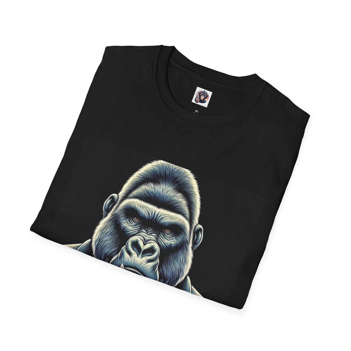 Gorilla T-Shirt Printify   