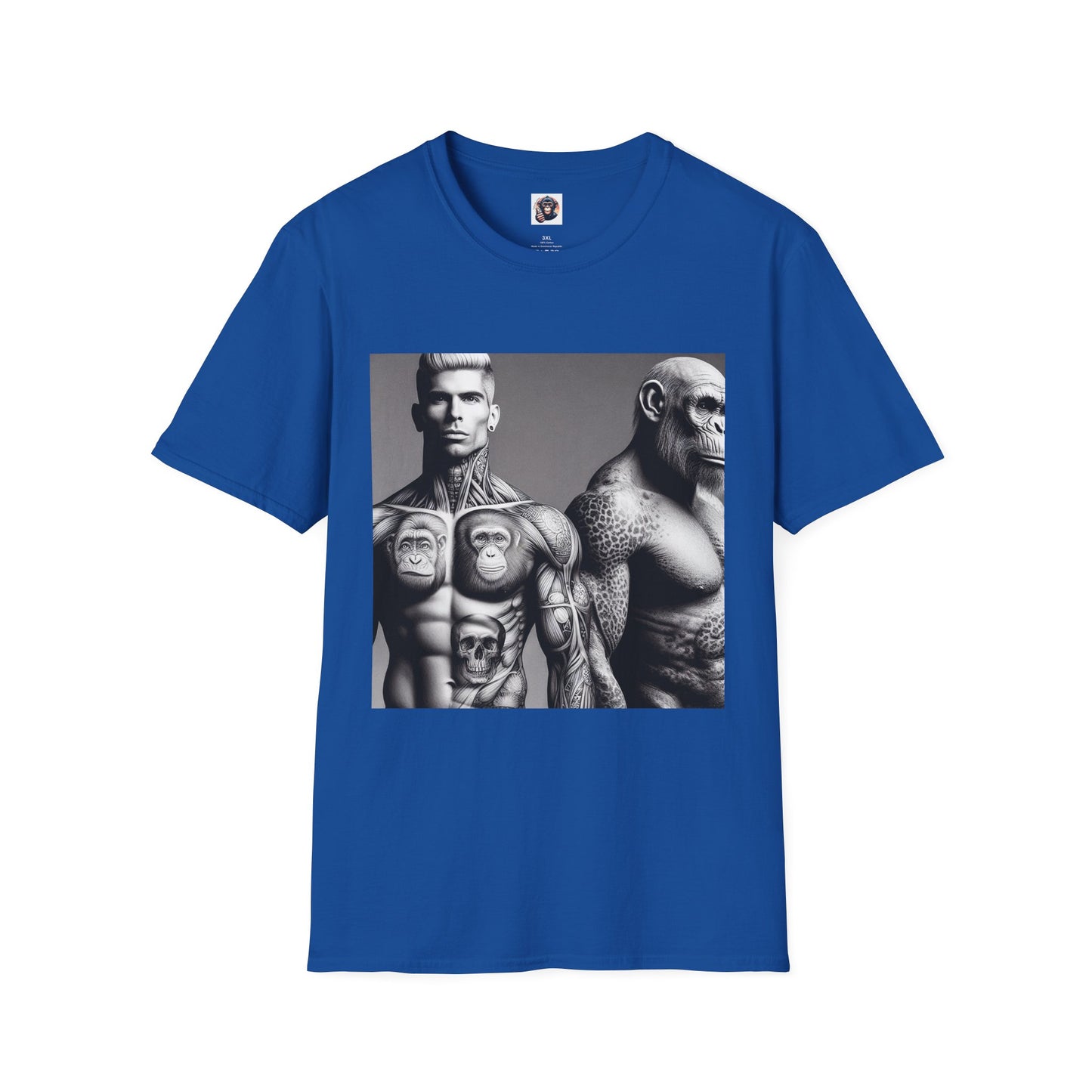 Homo Sapiens T-Shirt Printify XS Royal 