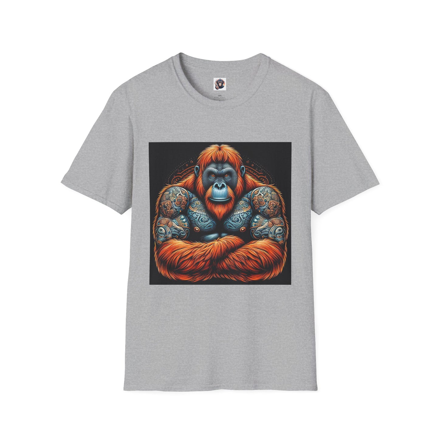 Orangutans T-Shirt Printify XS Sport Grey 