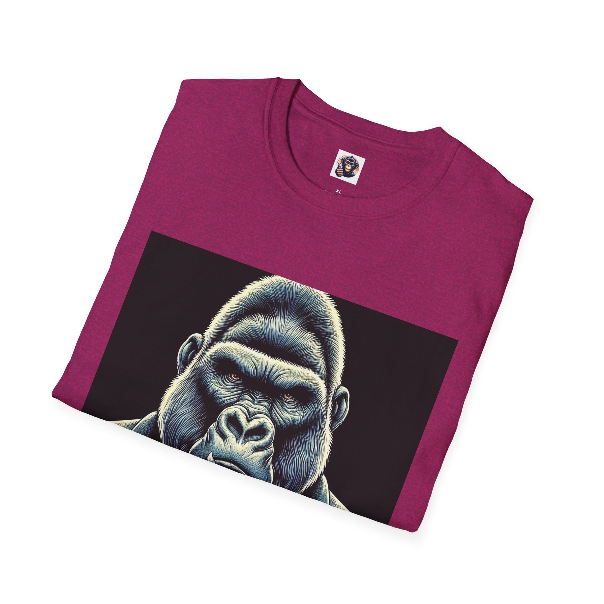 Gorilla T-Shirt Printify   