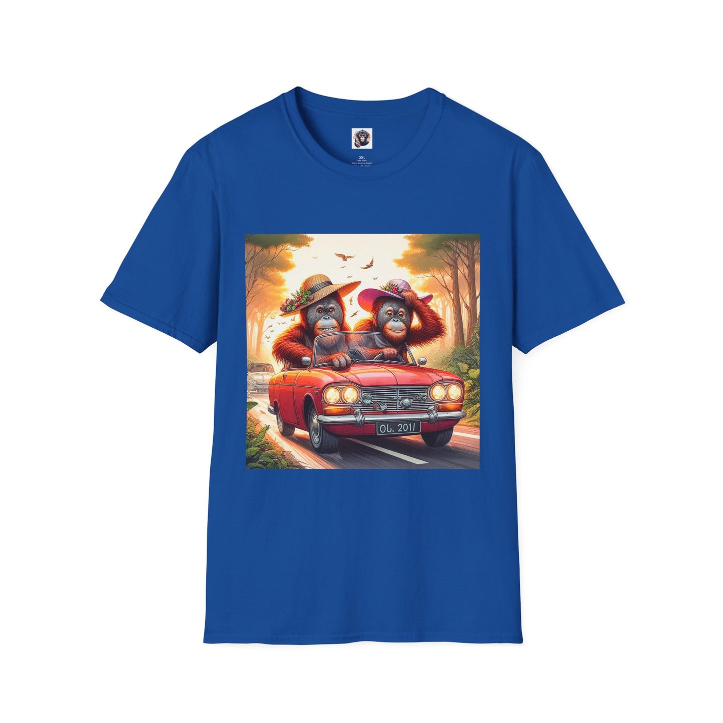 Wacky Orangutans T-Shirt Printify XS Royal 