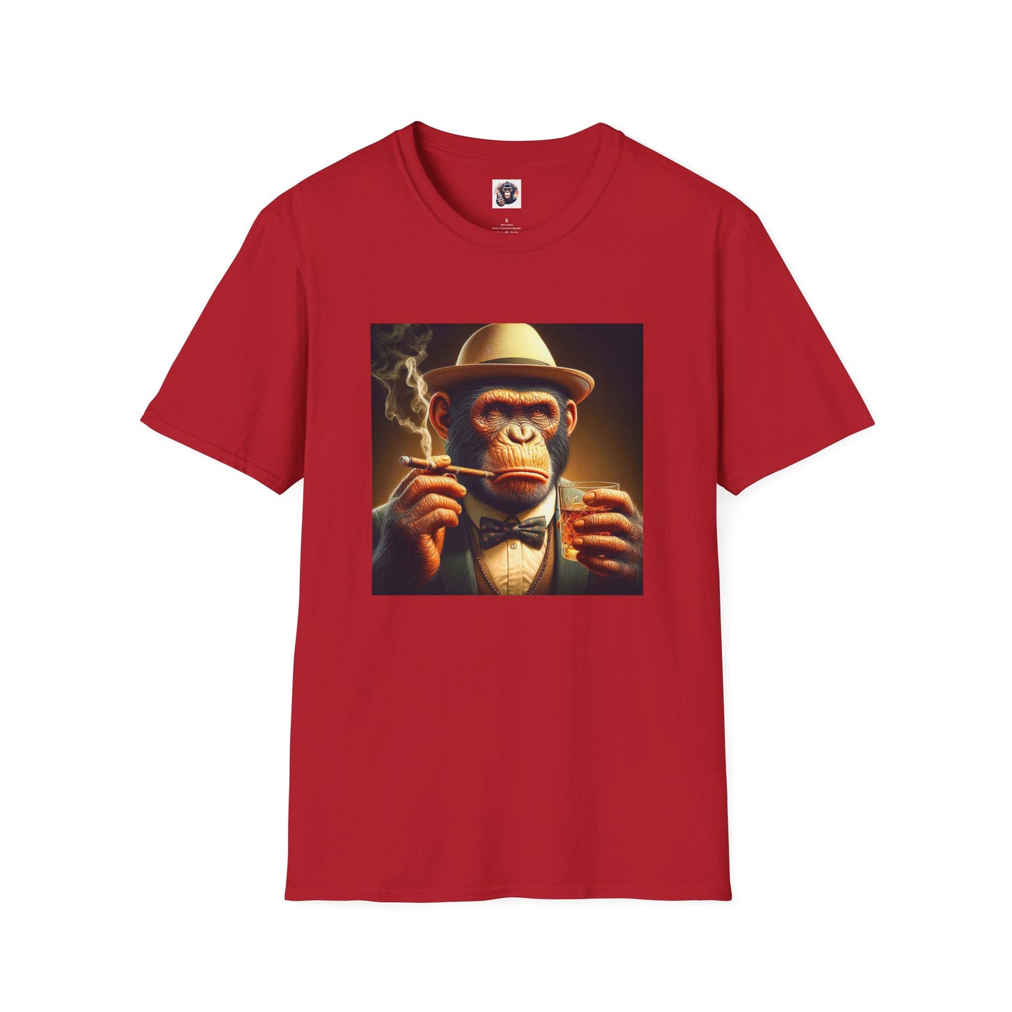 Bonobo T-Shirt Printify S Cherry Red 