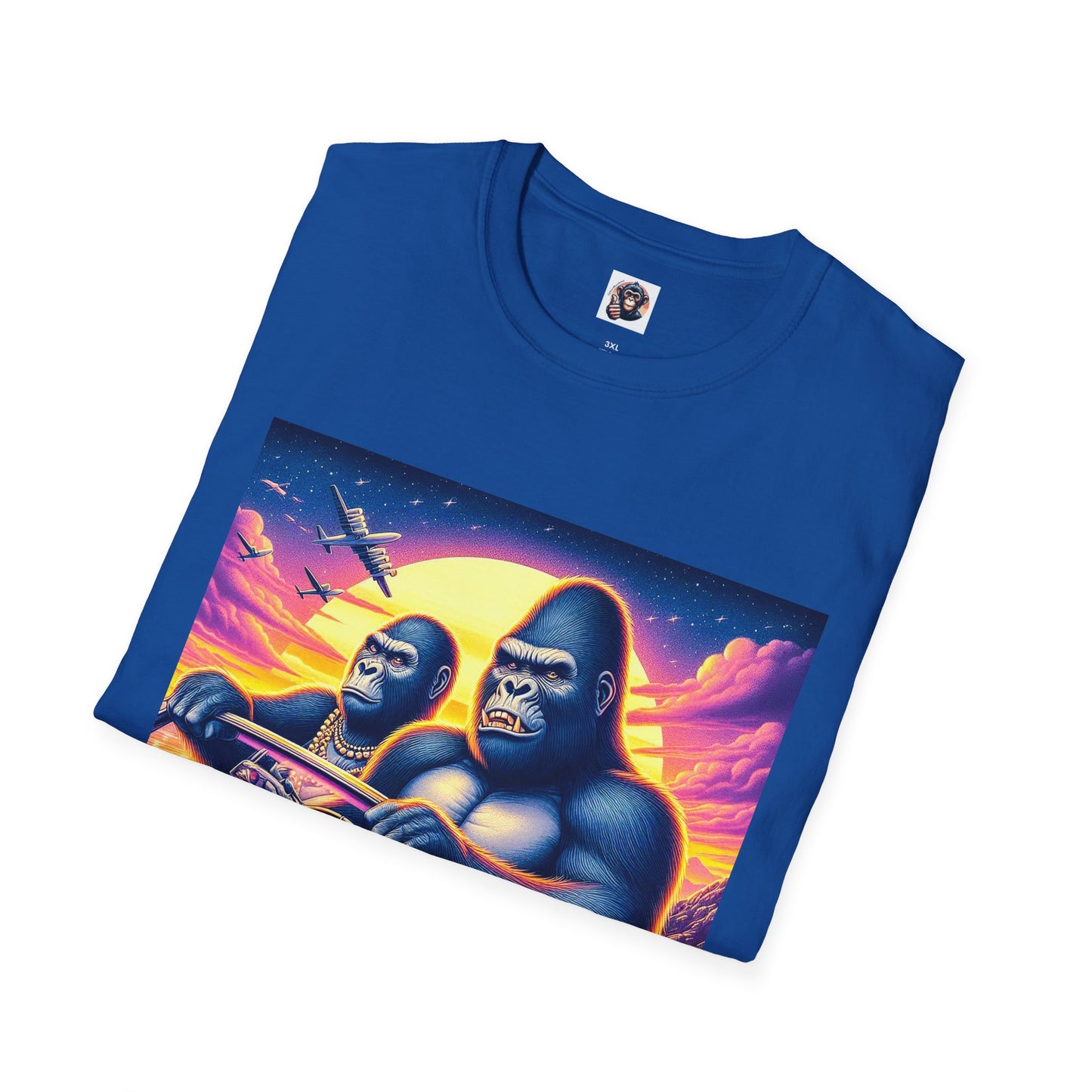 Wacky Gorilla T-Shirt Printify   