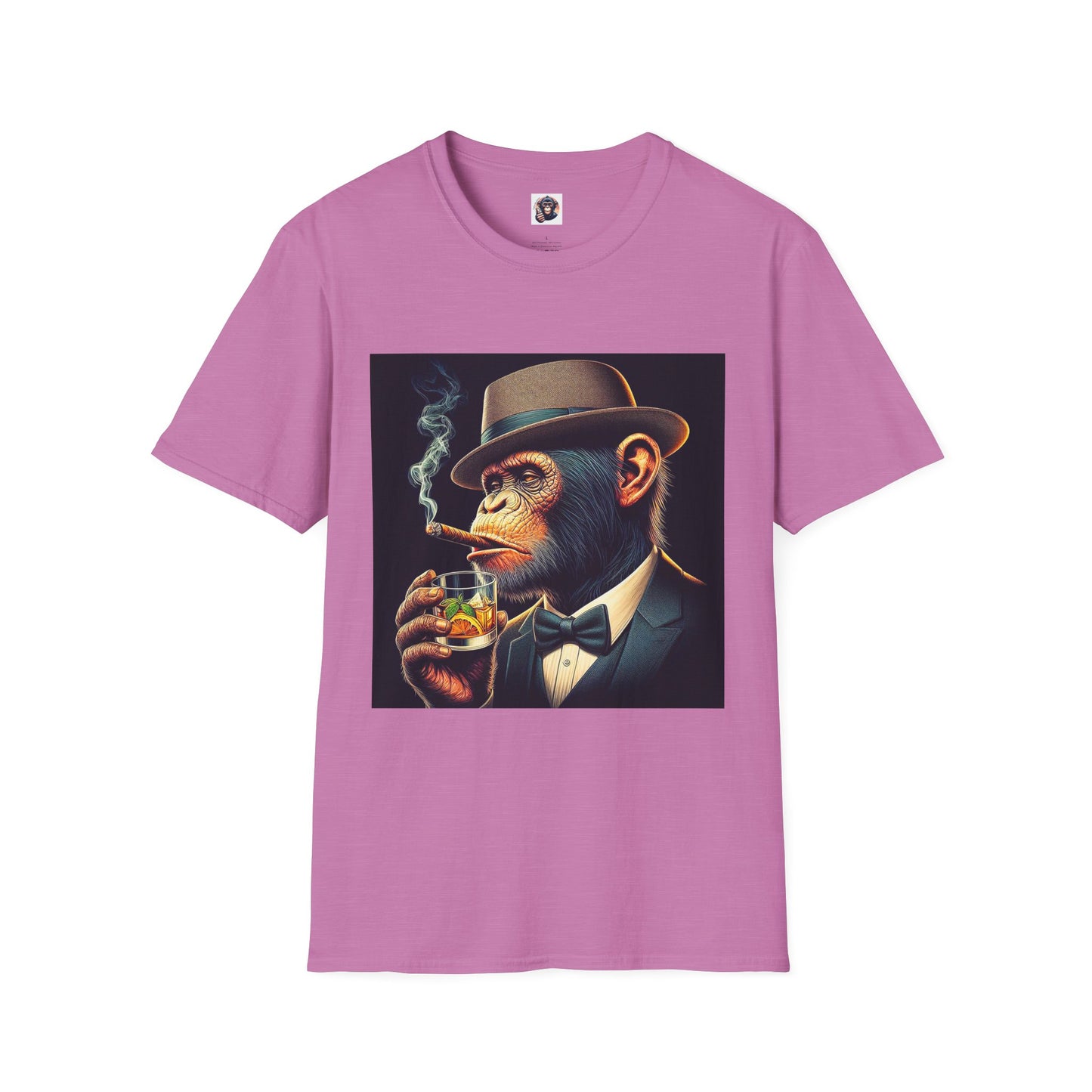 Bonobo T-Shirt Printify S Heather Radiant Orchid 