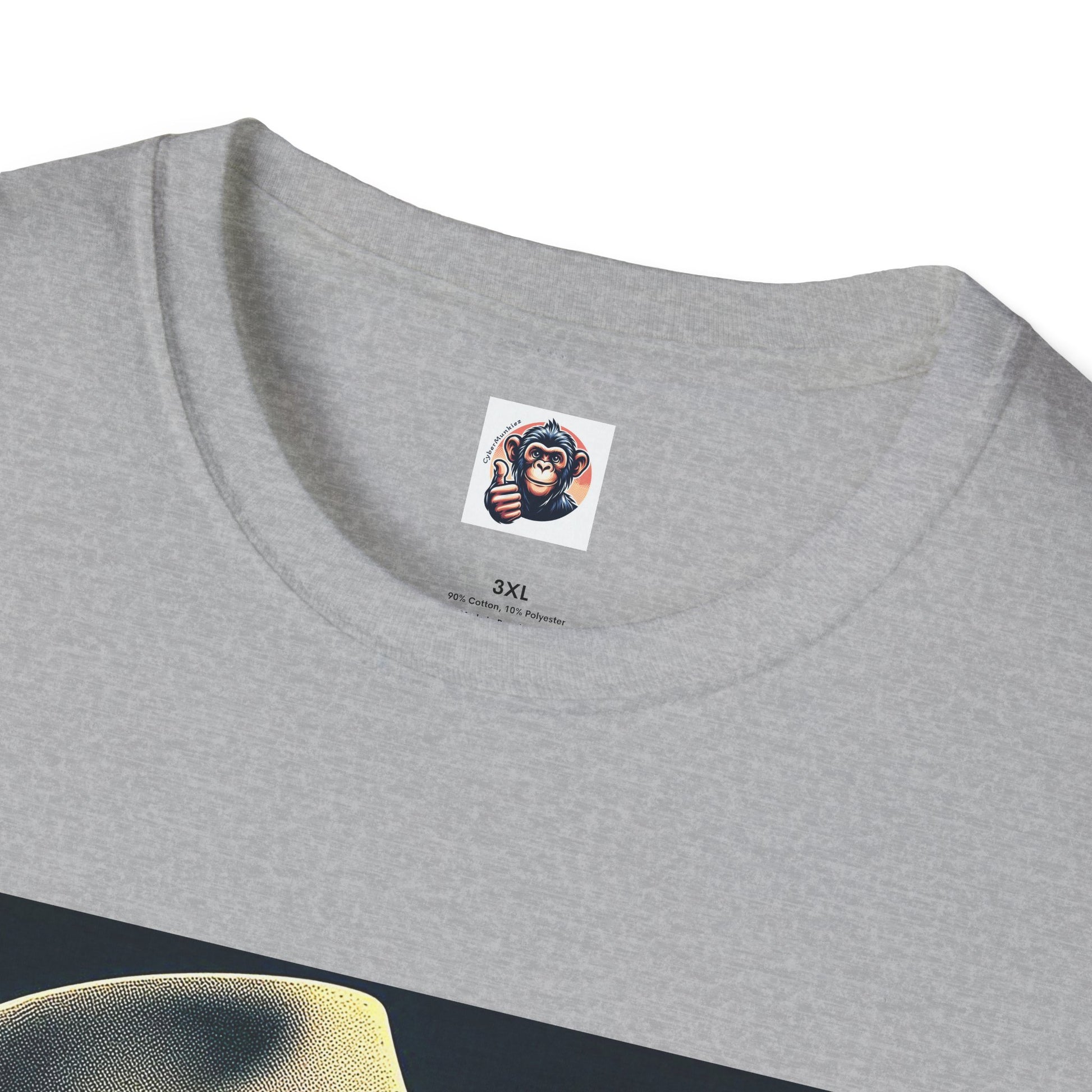 Baboon cigar smoking T-Shirt Printify