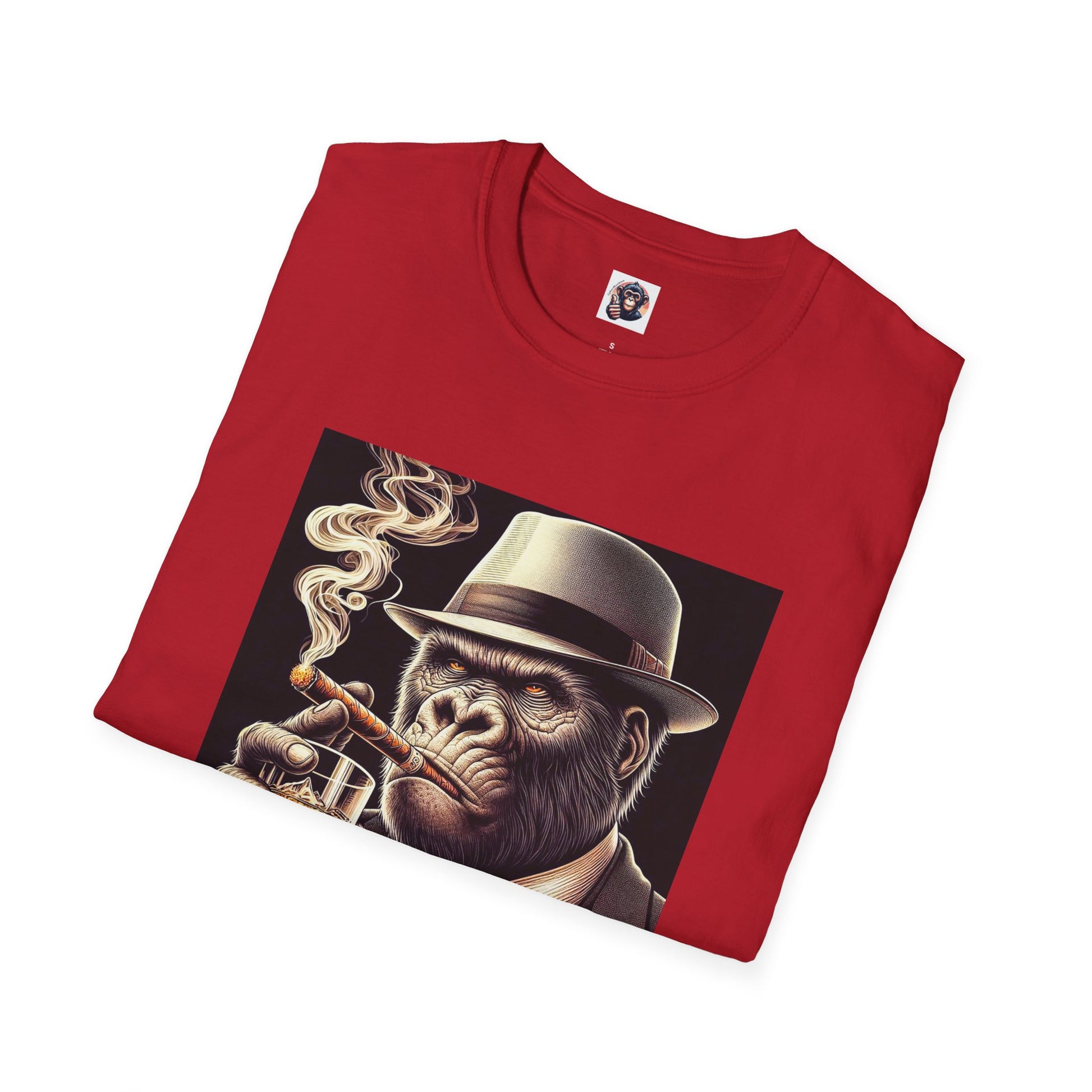 Gorilla T-Shirt Printify   