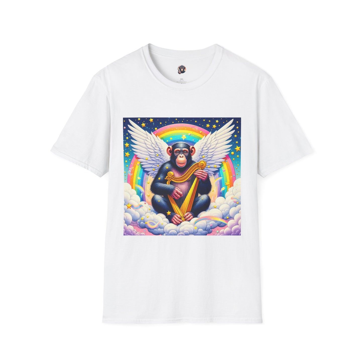 Bonobo T-Shirt Printify S White 