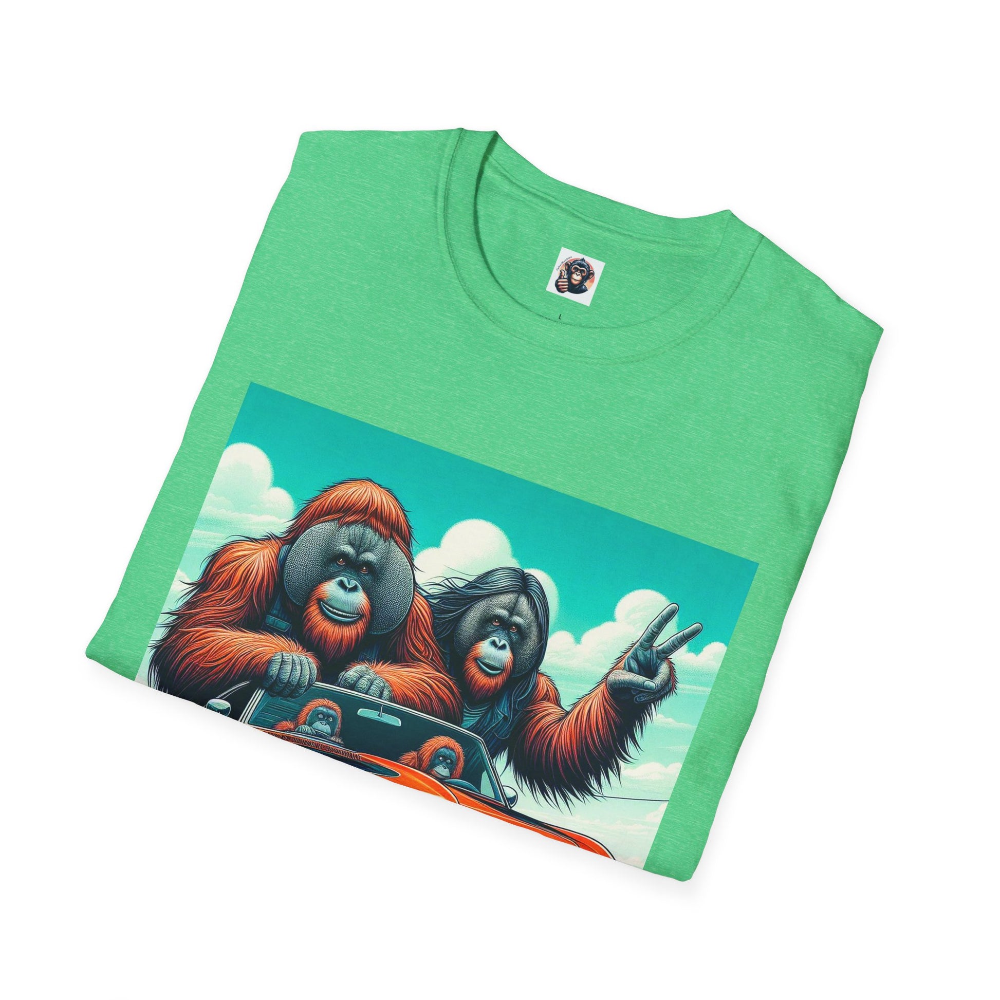 Wacky Orangutans T-Shirt Printify   