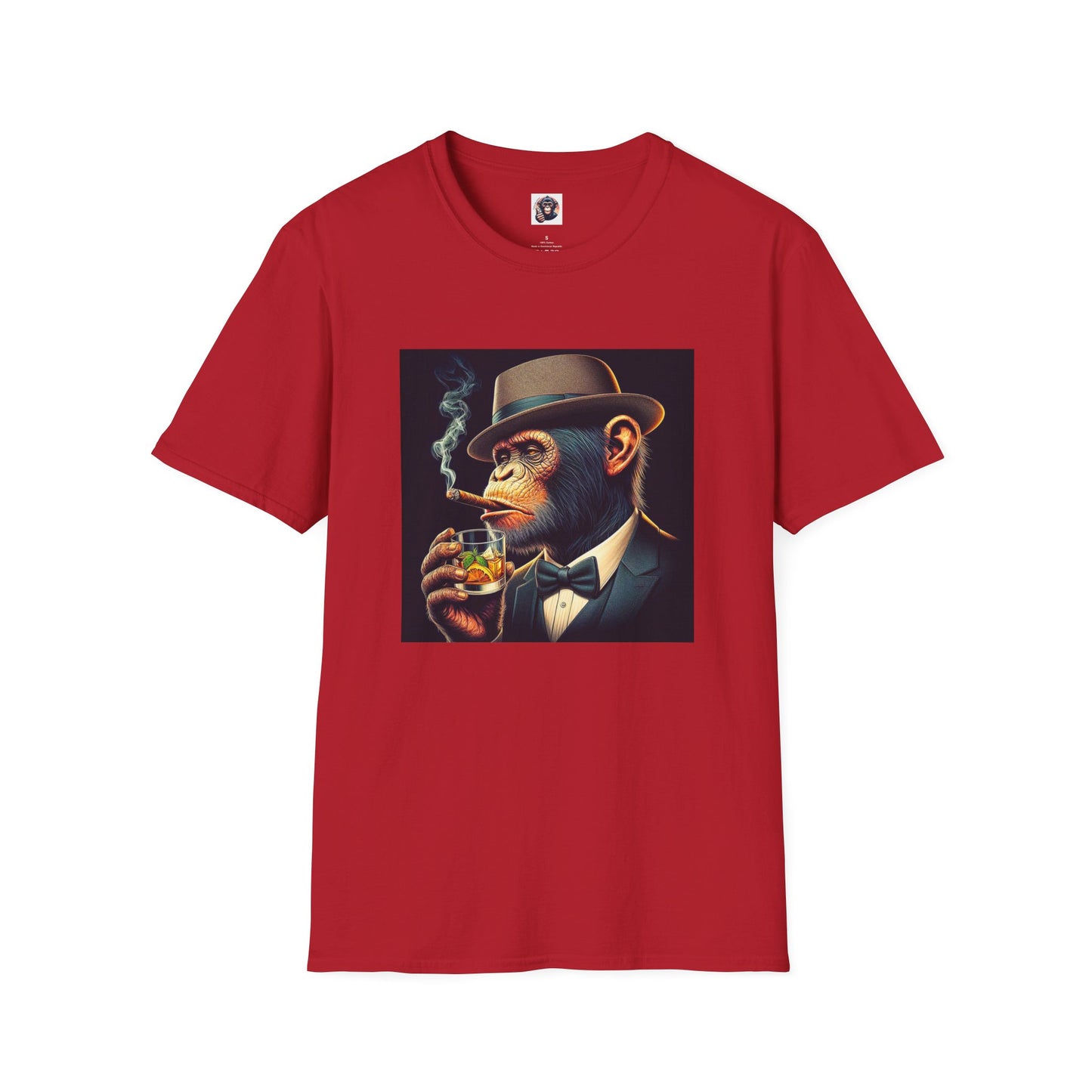 Bonobo T-Shirt Printify S Cherry Red 