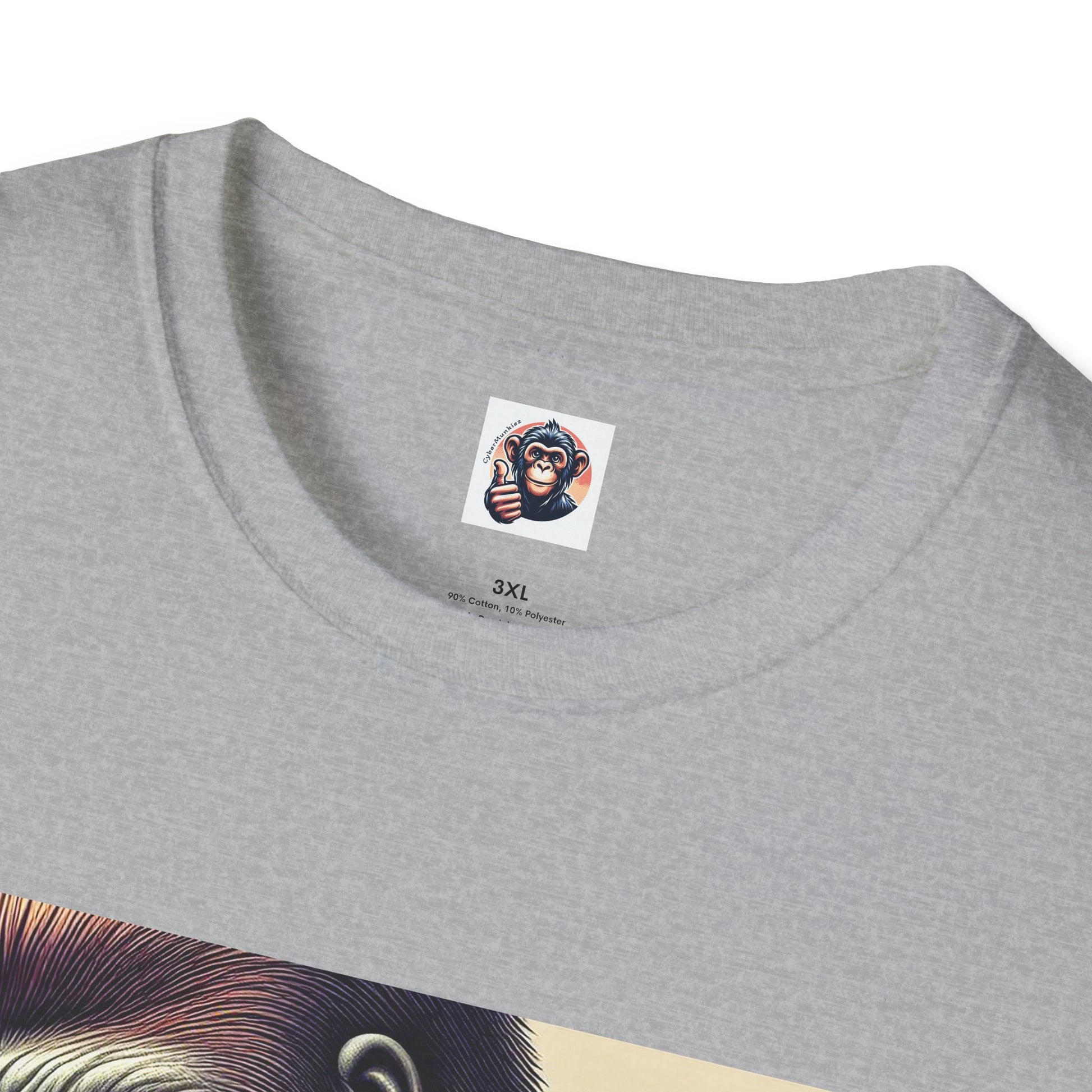 Gorilla T-Shirt Printify   