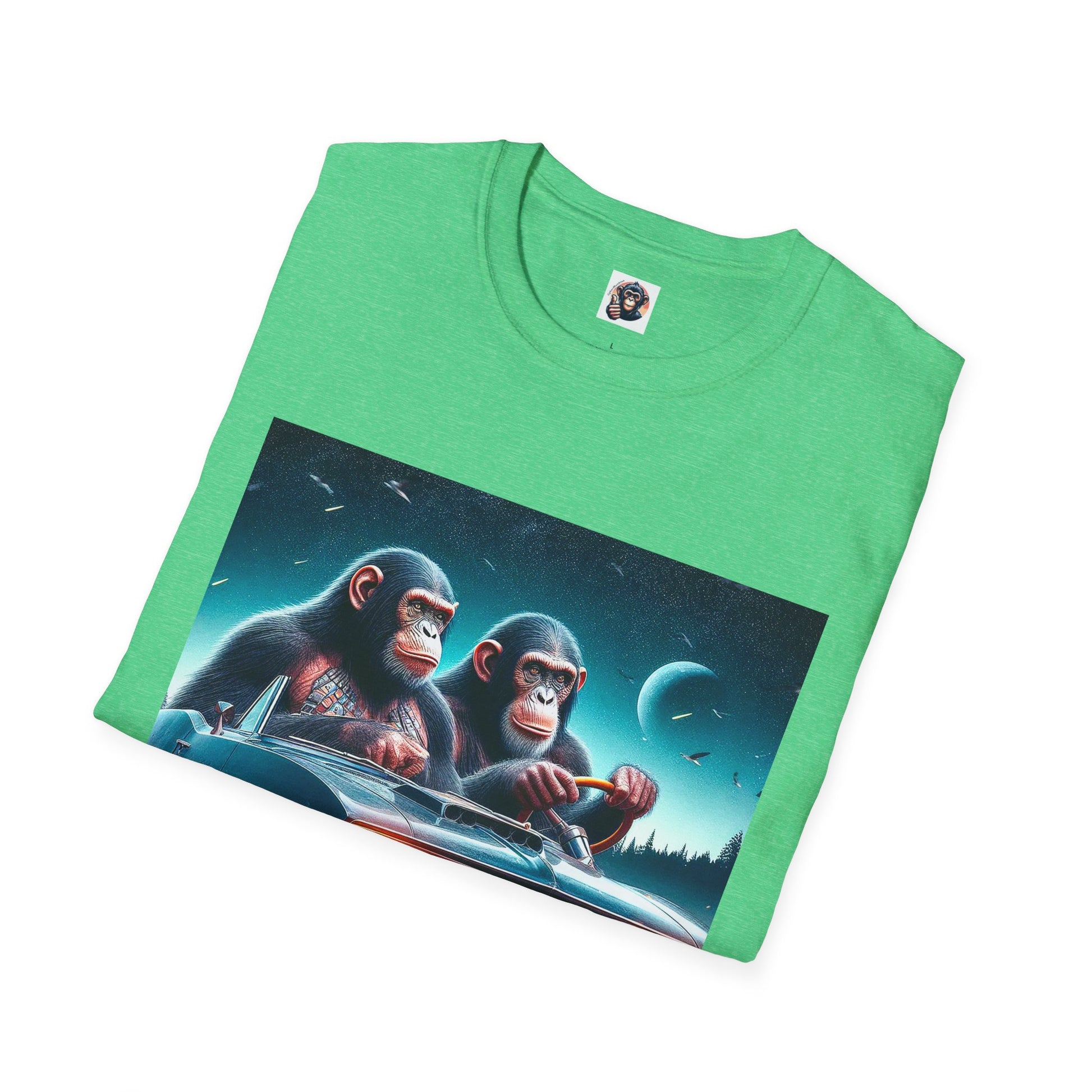 Wacky Bonobo T-Shirt Printify   