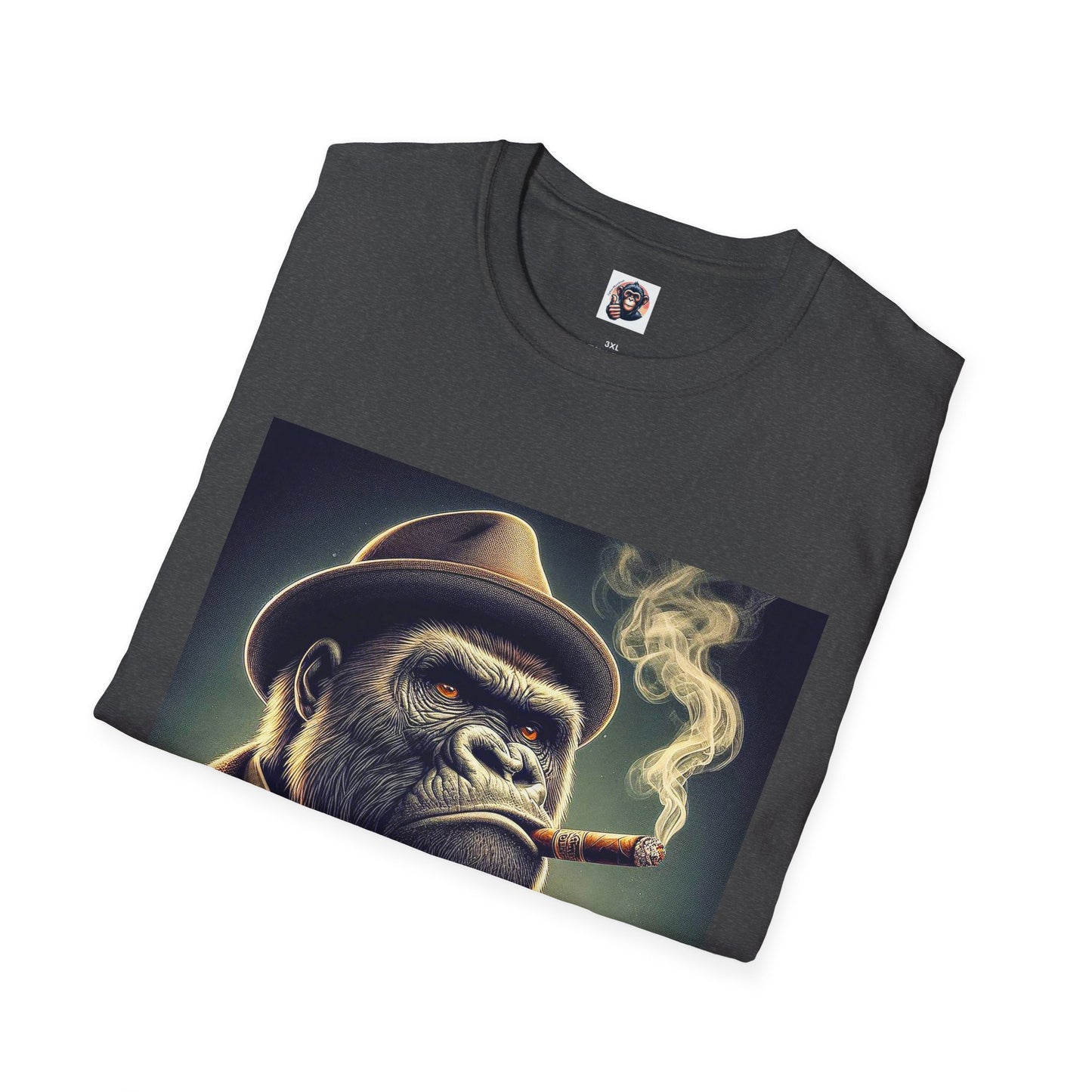 Gorilla T-Shirt Printify   