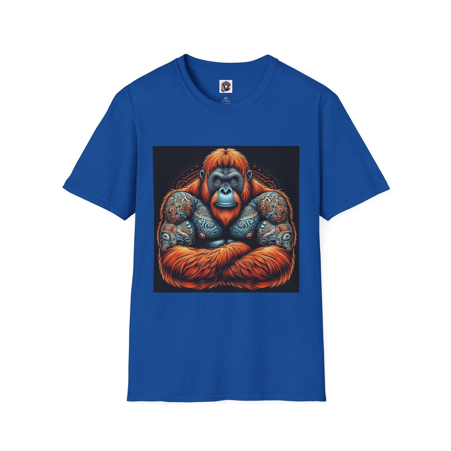 Orangutans muscles T-Shirt Printify XS Royal
