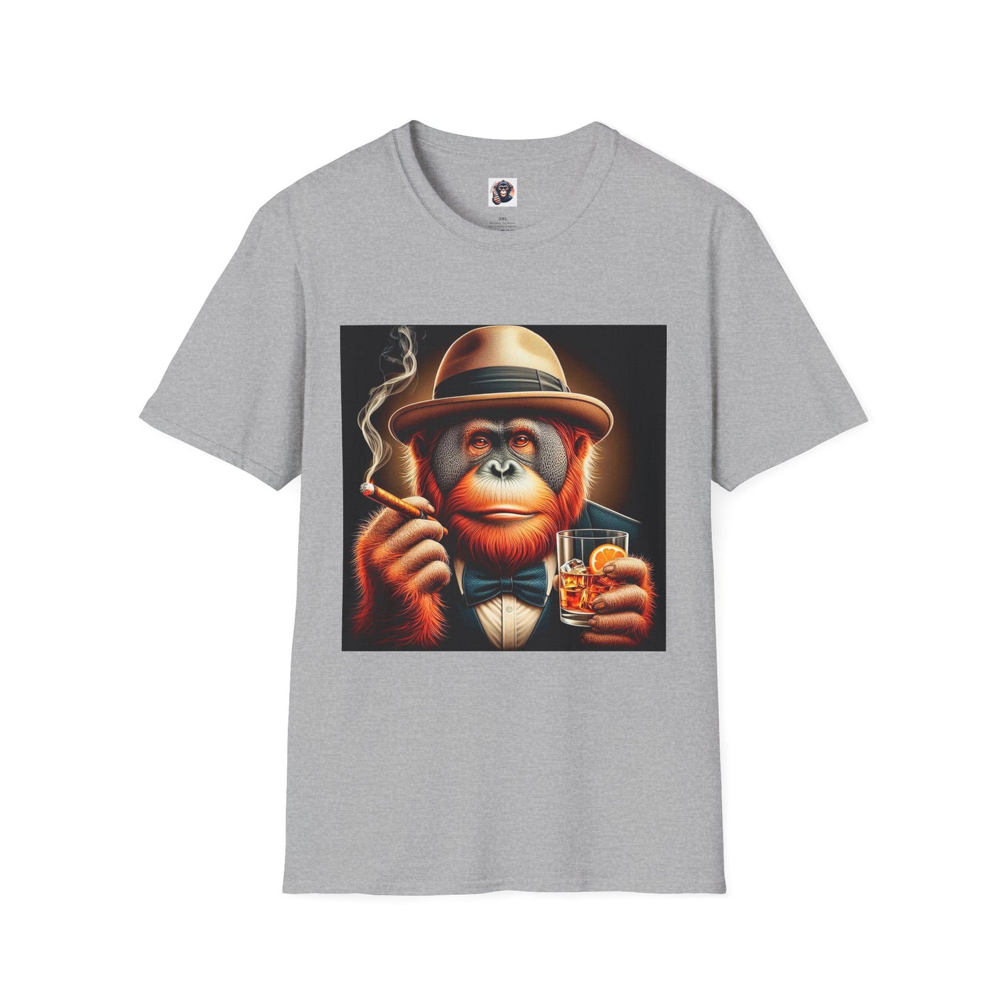 Orangutans T-Shirt Printify XS Sport Grey 