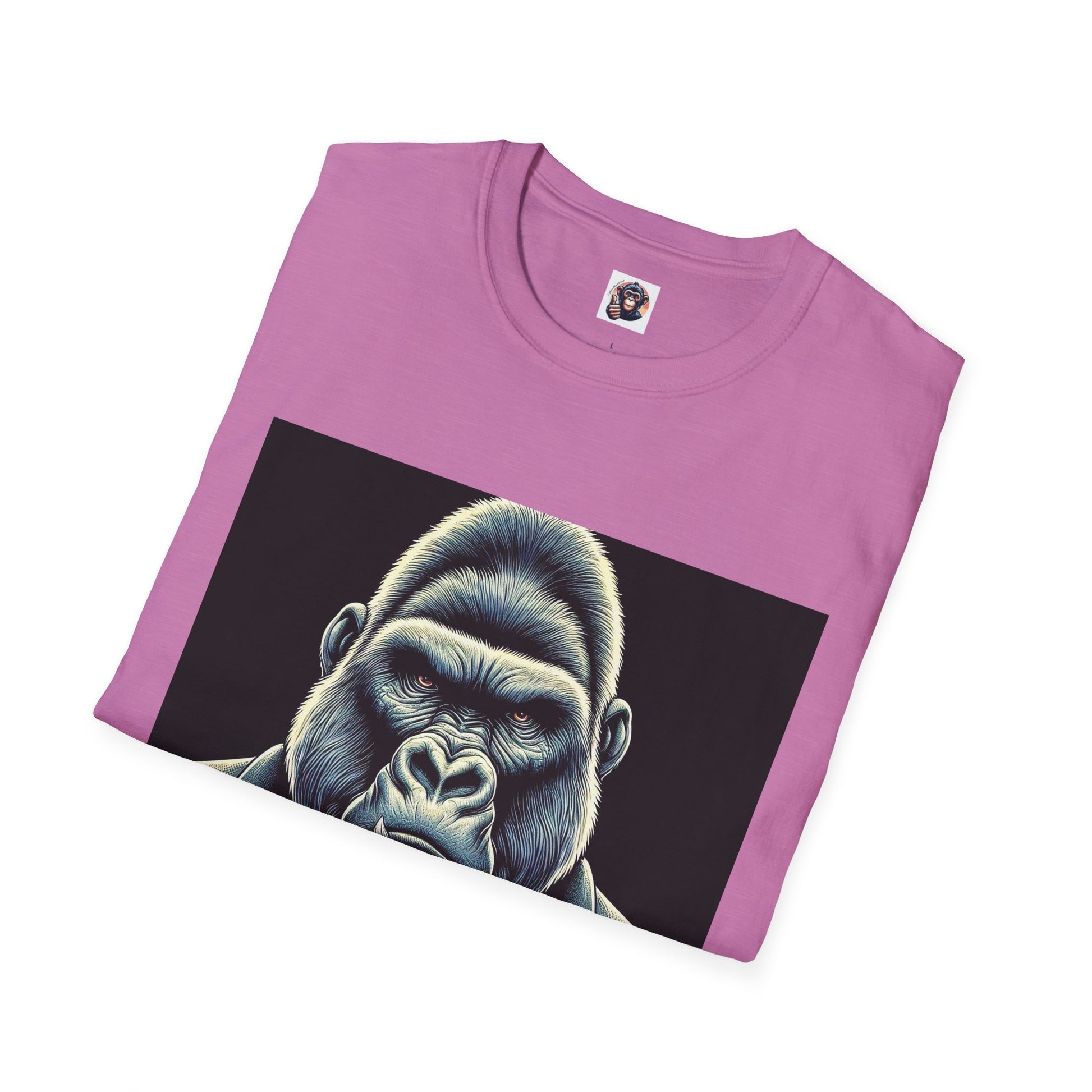 Gorilla T-Shirt Printify   