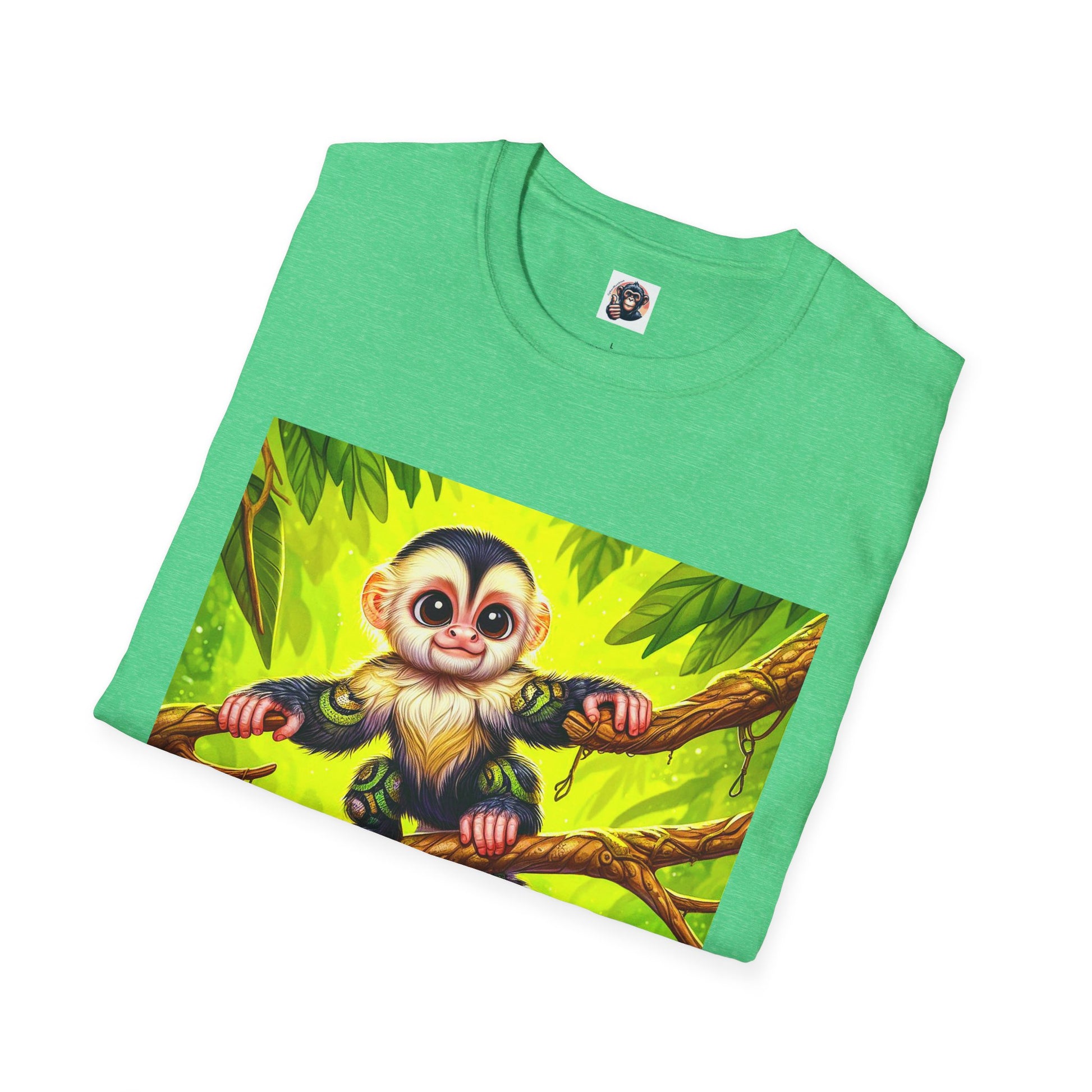 Capuchin Monkey T-Shirt Printify   