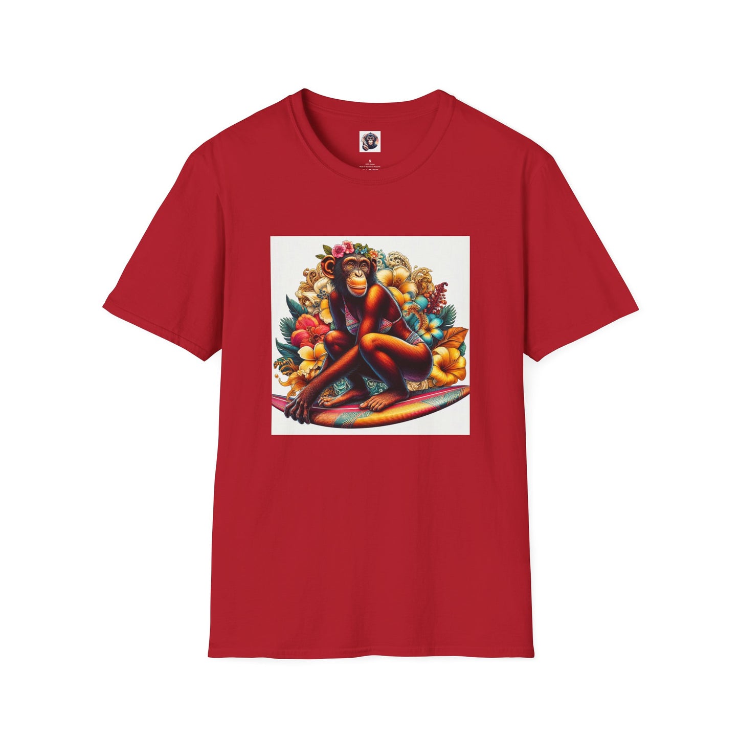 Bonobo T-Shirt Printify S Cherry Red 