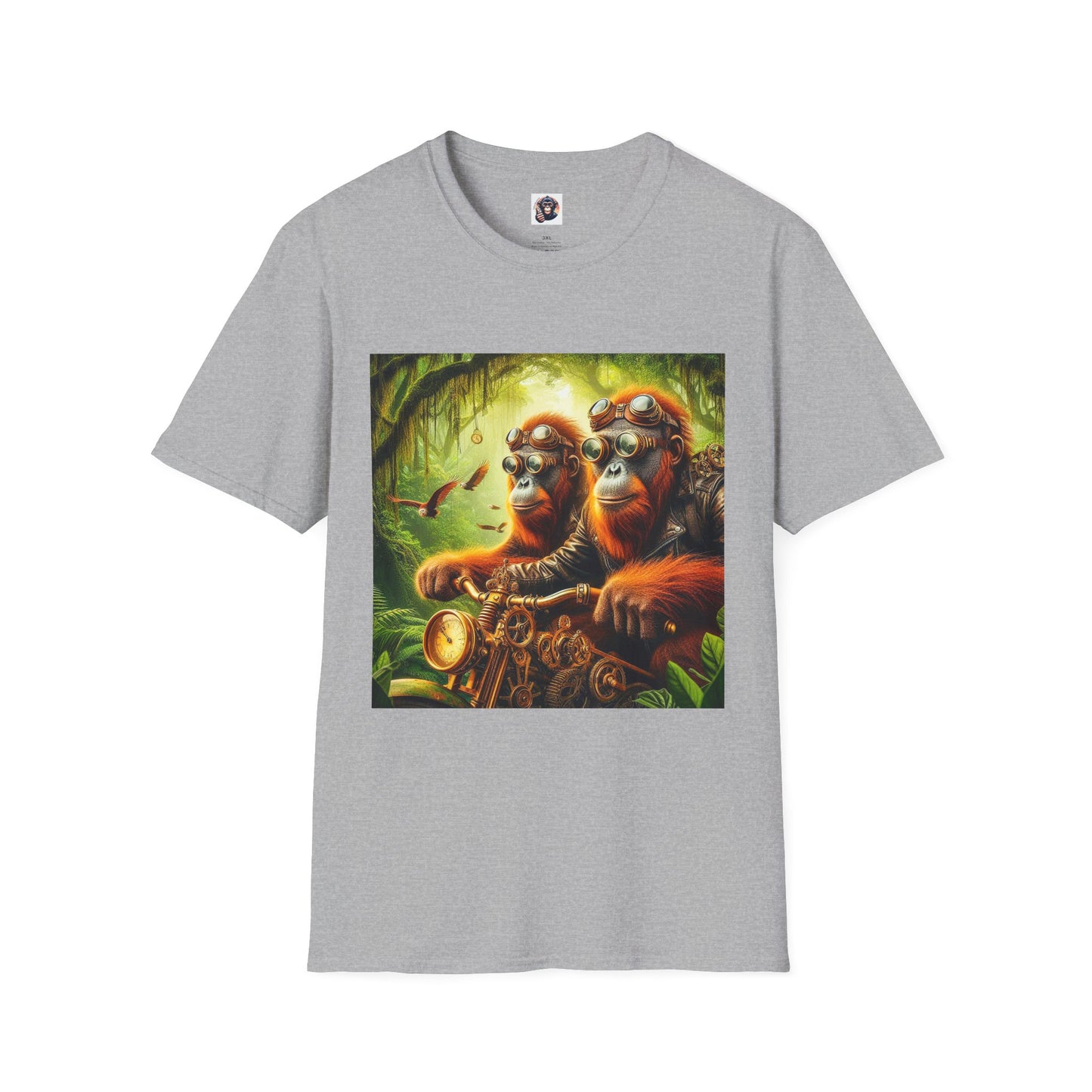 Orangutans T-Shirt Printify XS Sport Grey 