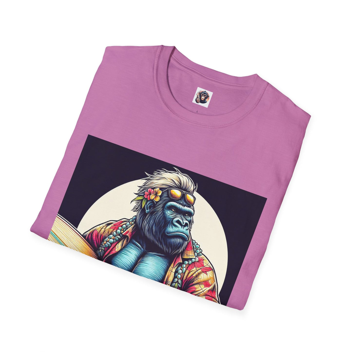 Gorilla T-Shirt Printify   