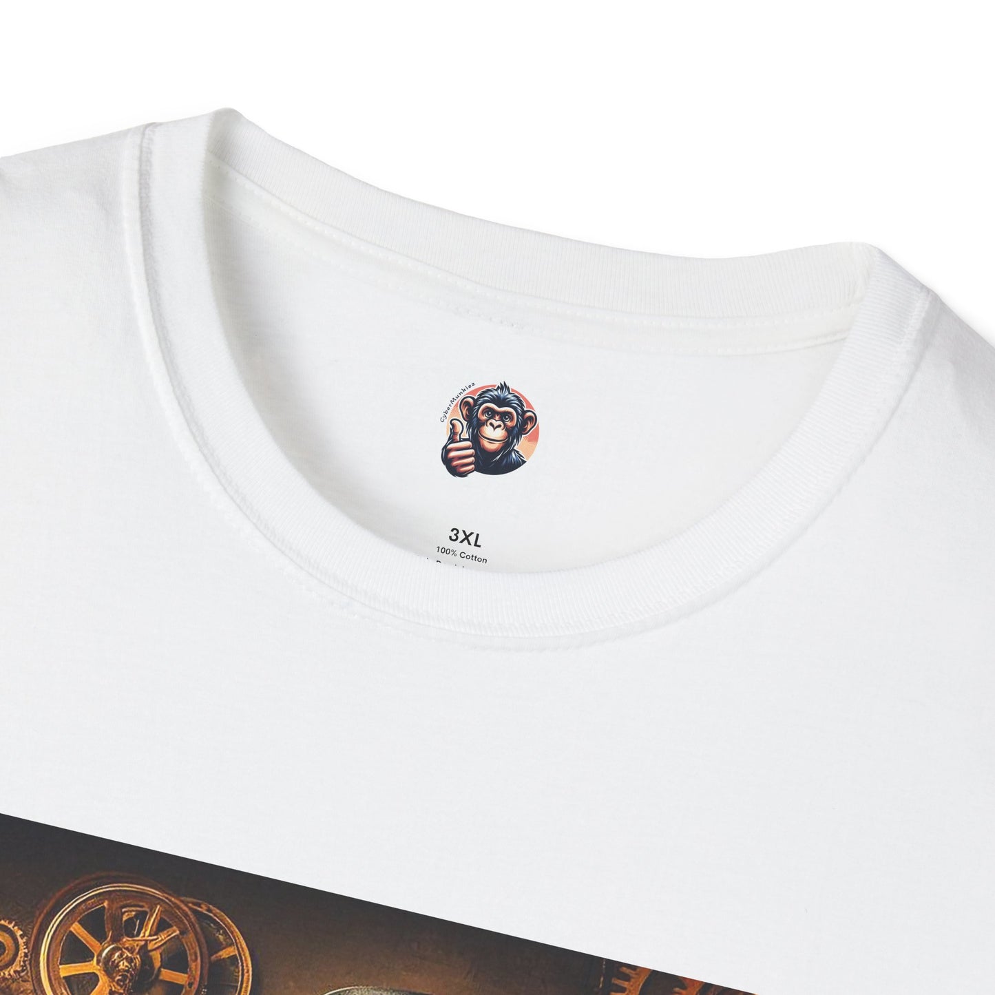 Chimp T-Shirt Printify   