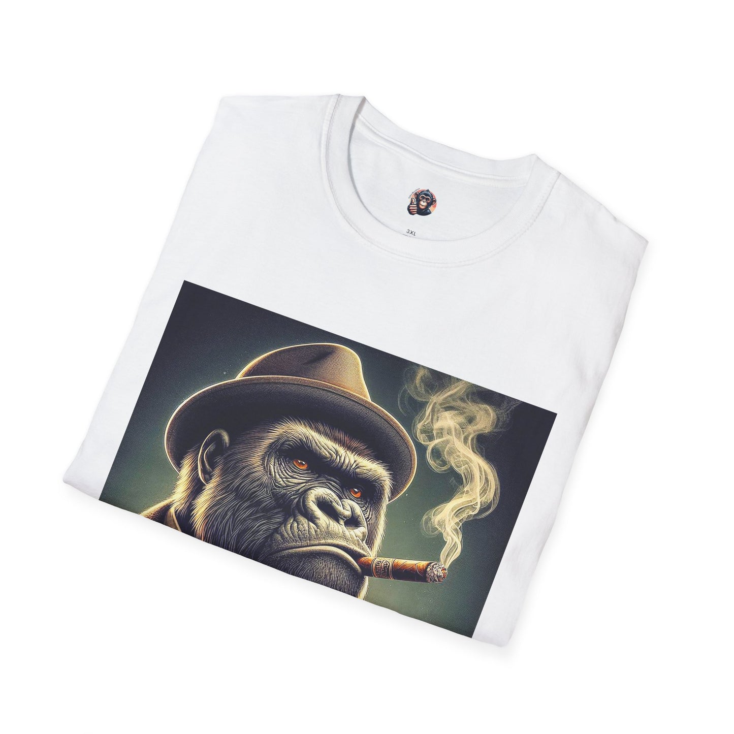 Gorilla T-Shirt Printify   