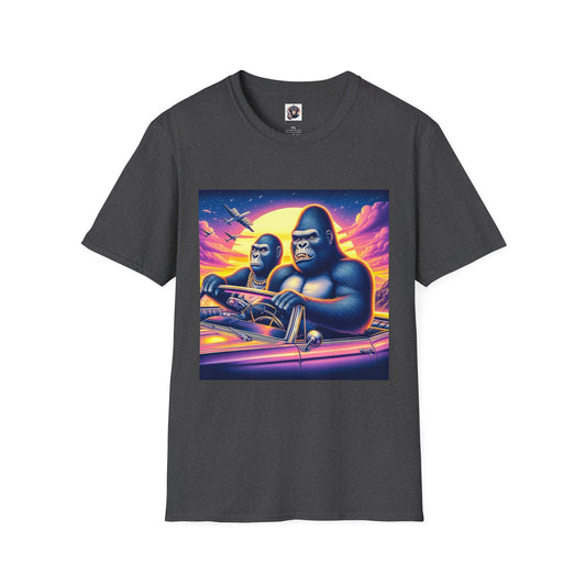 Wacky Gorilla T-Shirt Printify XS Dark Heather 