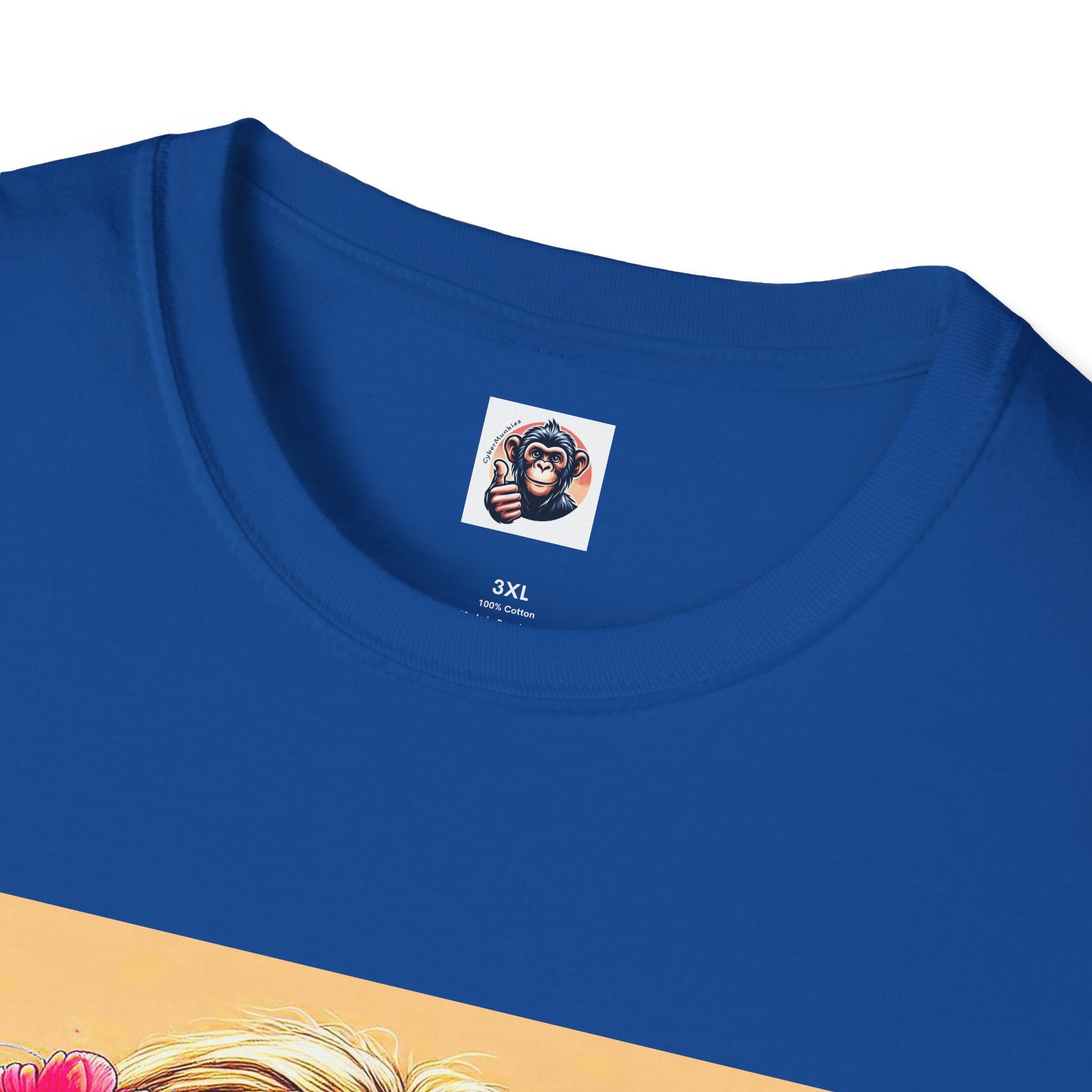 Capuchin Monkey warrior king shirt T-Shirt Printify