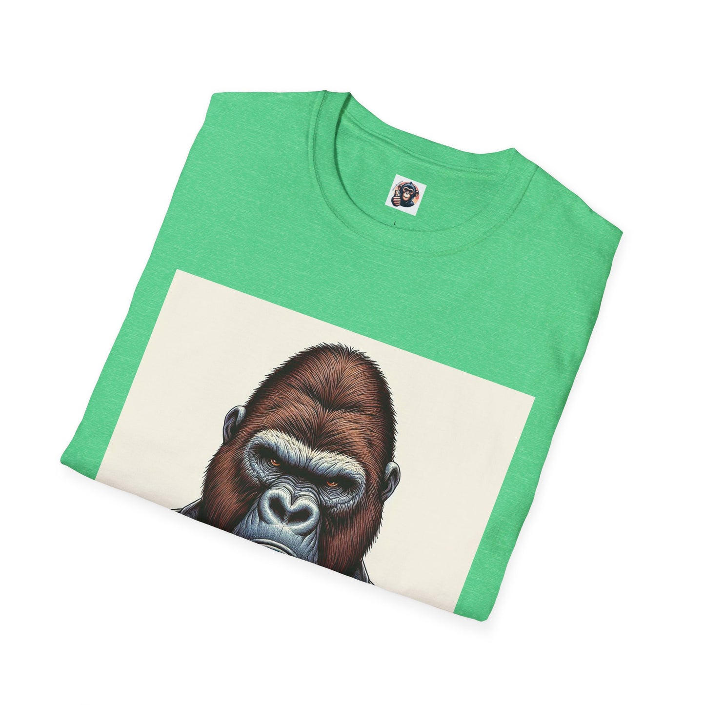 Gorilla T-Shirt Printify   