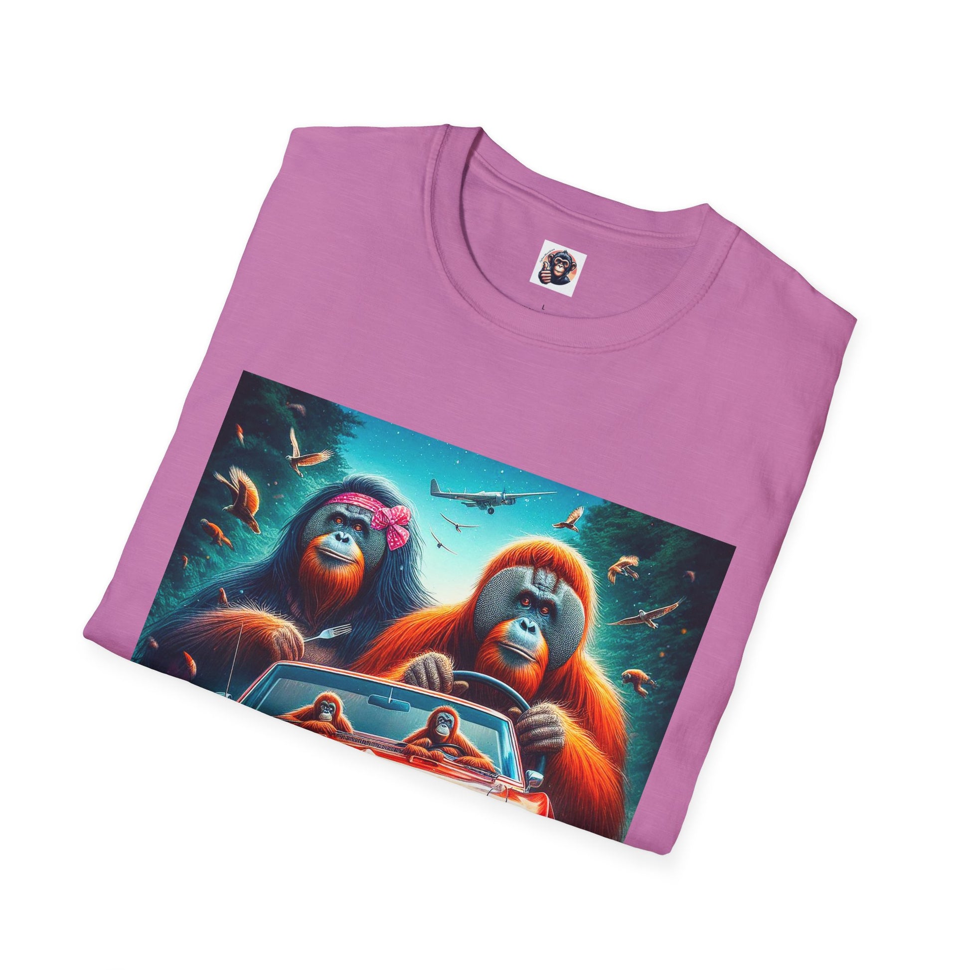 Wacky Orangutans T-Shirt Printify   