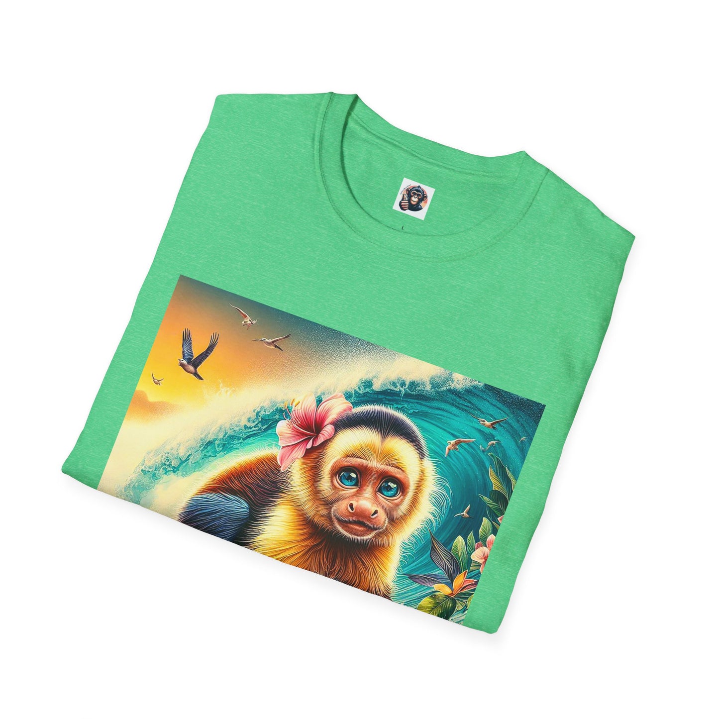 Capuchin Monkey T-Shirt Printify   