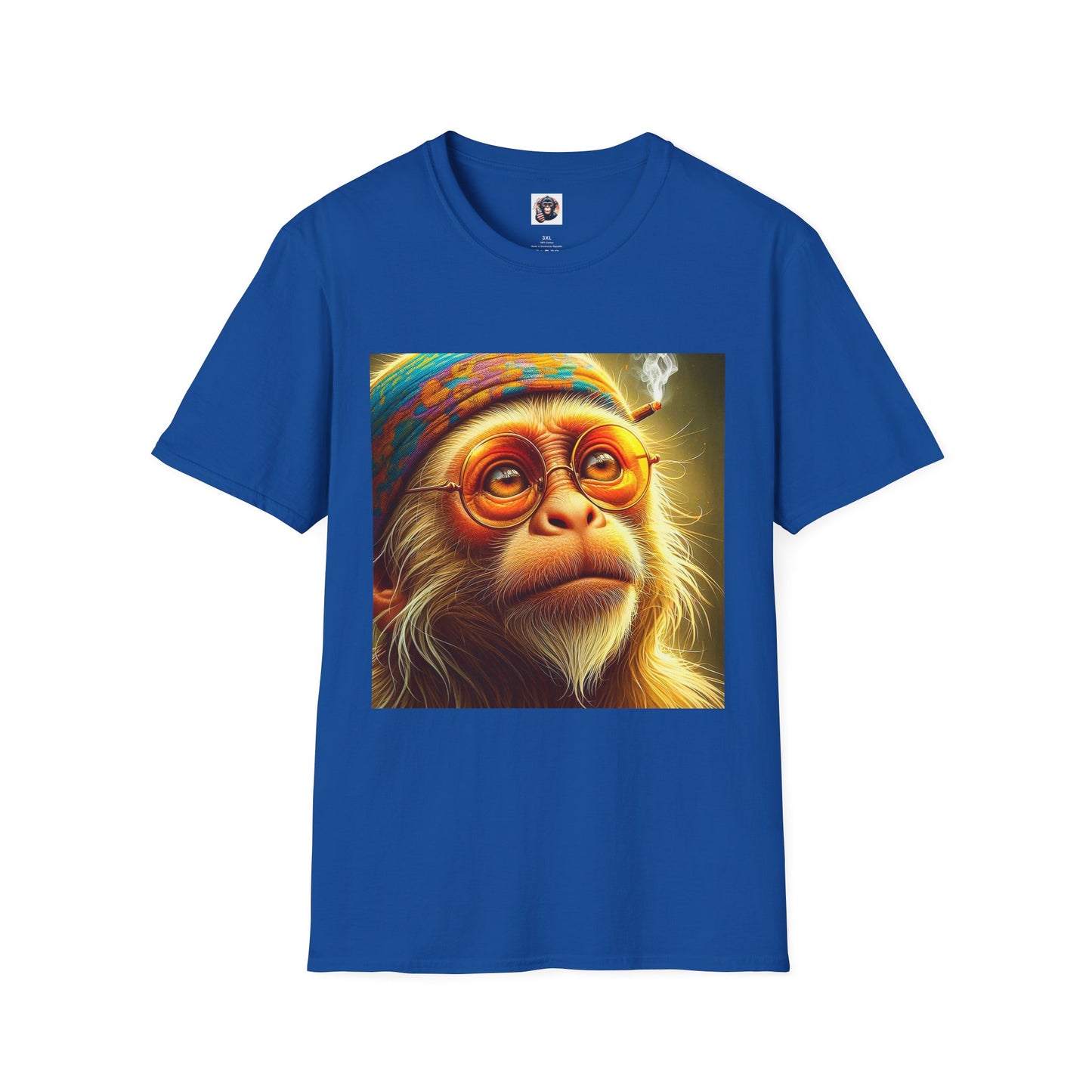 Capuchin Monkey T-Shirt Printify XS Royal 