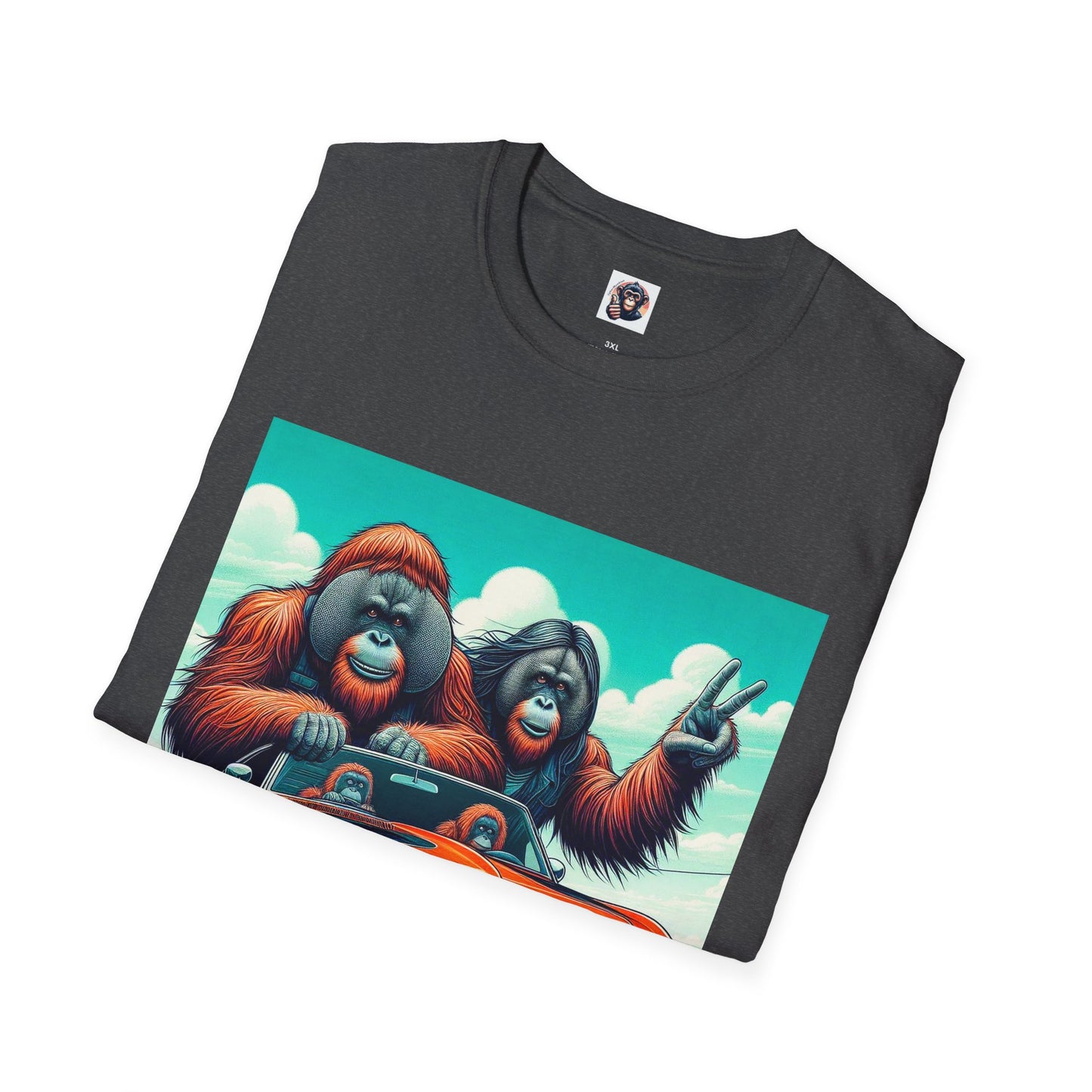 Wacky Orangutans T-Shirt Printify   