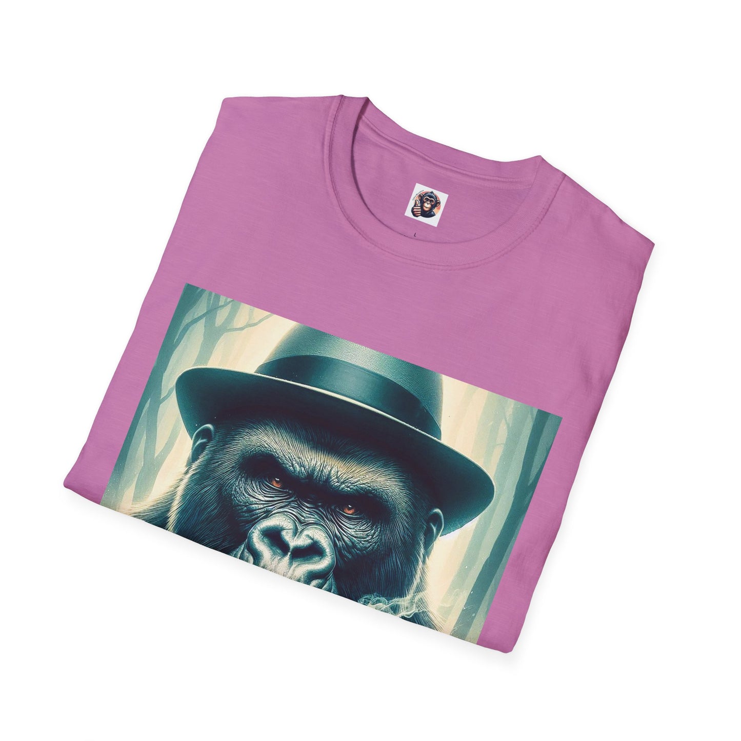 Gorilla T-Shirt Printify   