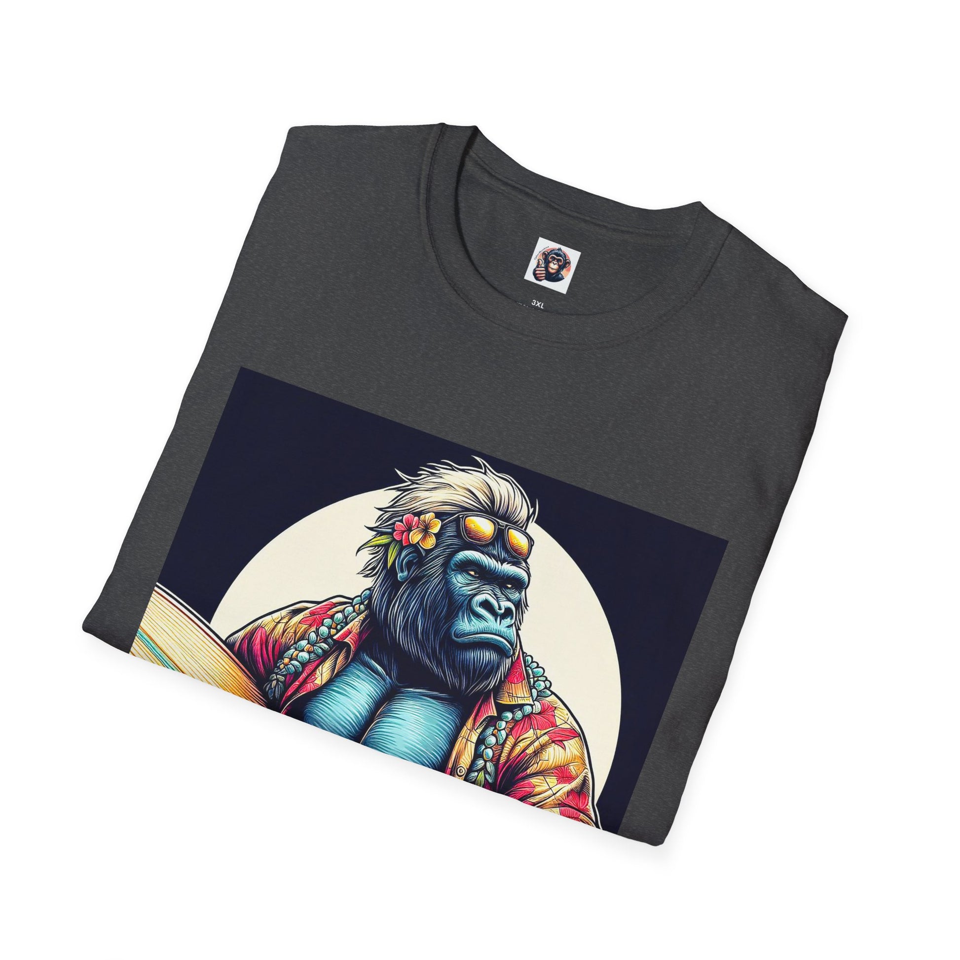 Gorilla T-Shirt Printify   