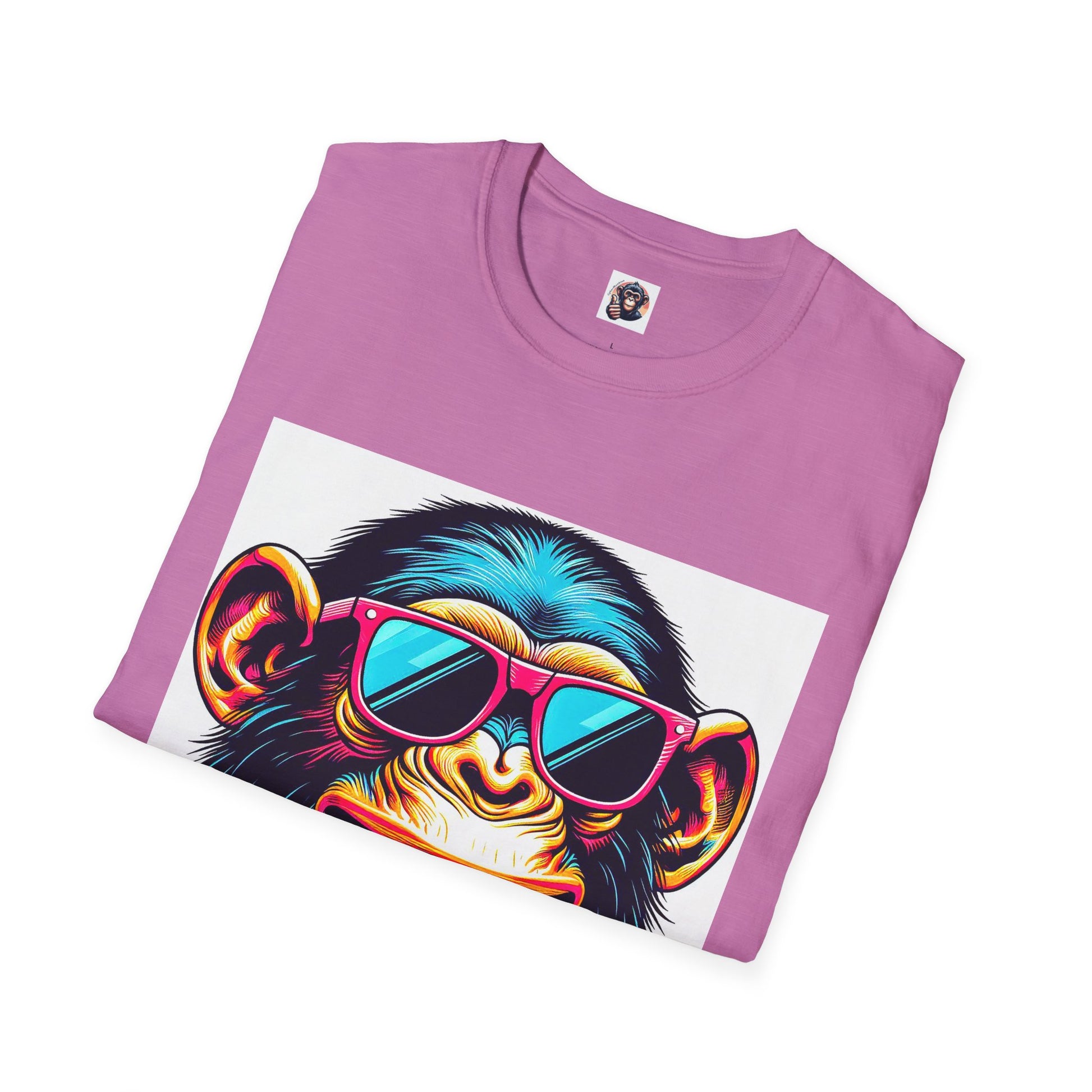 Chimp T-Shirt Printify   