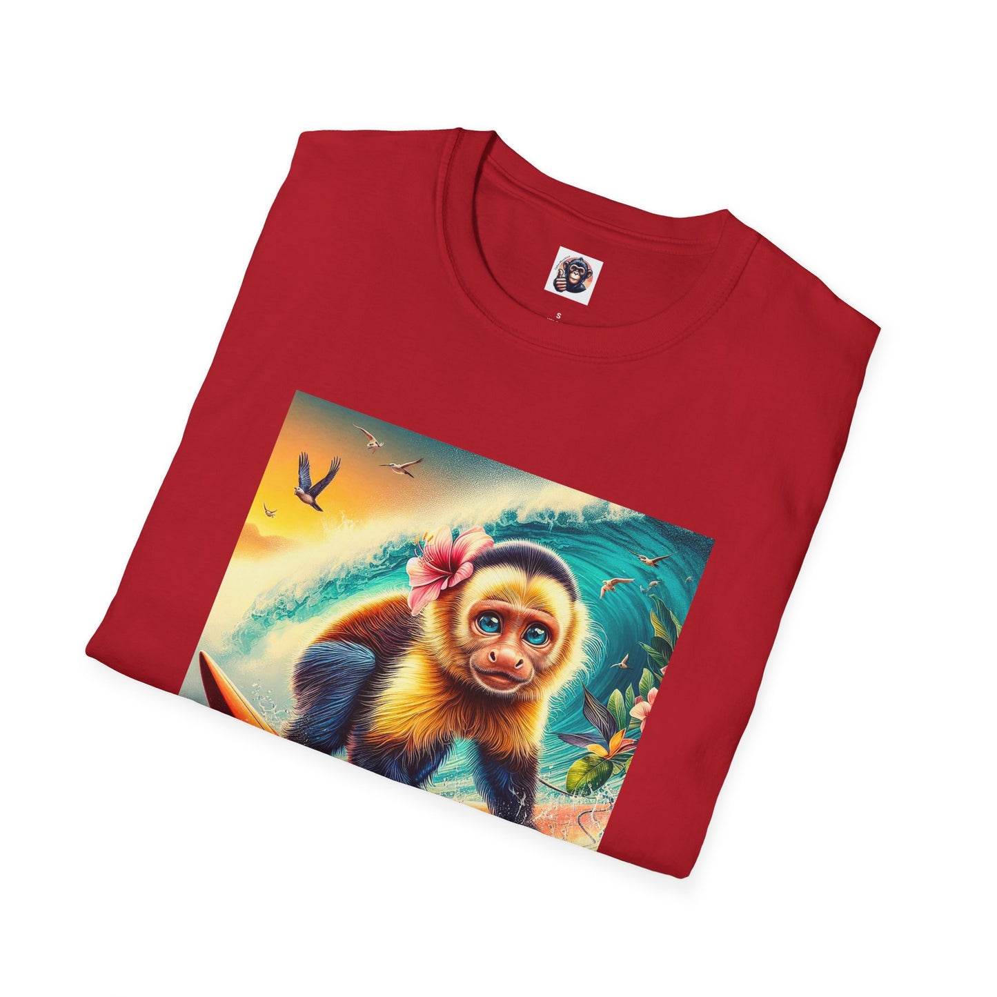 Capuchin Monkey T-Shirt Printify   