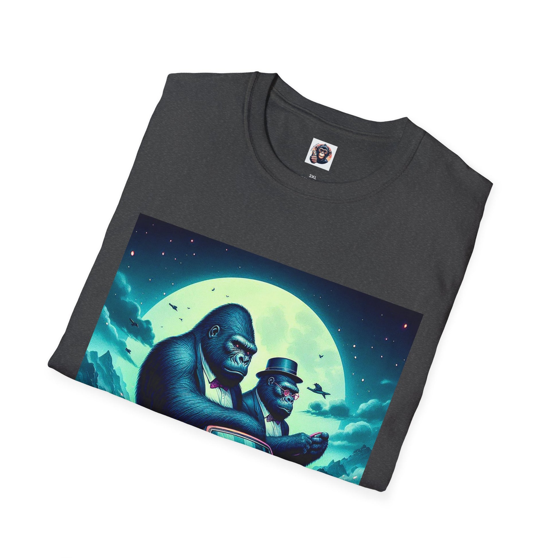 Wacky Gorilla T-Shirt Printify   