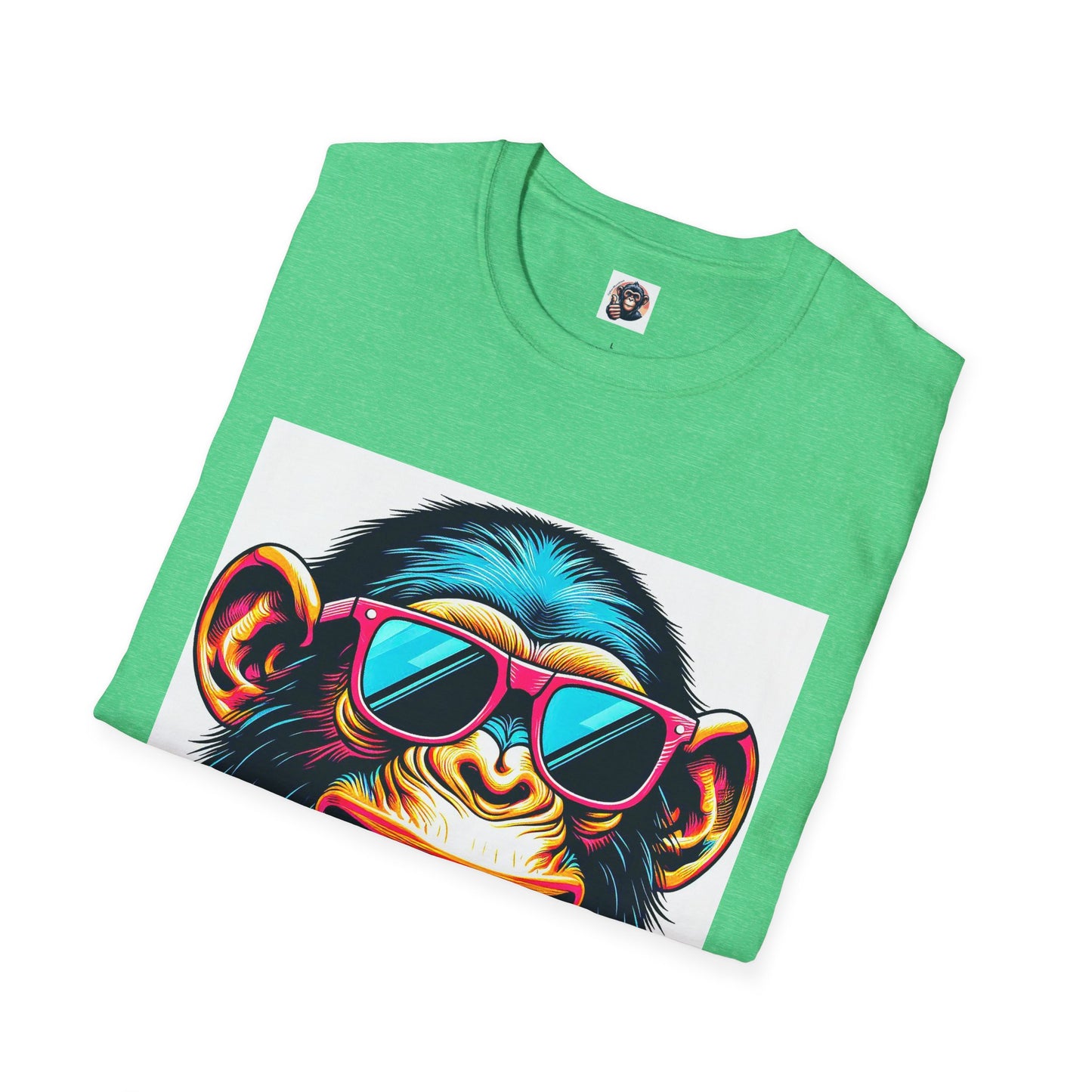 Chimp T-Shirt Printify   