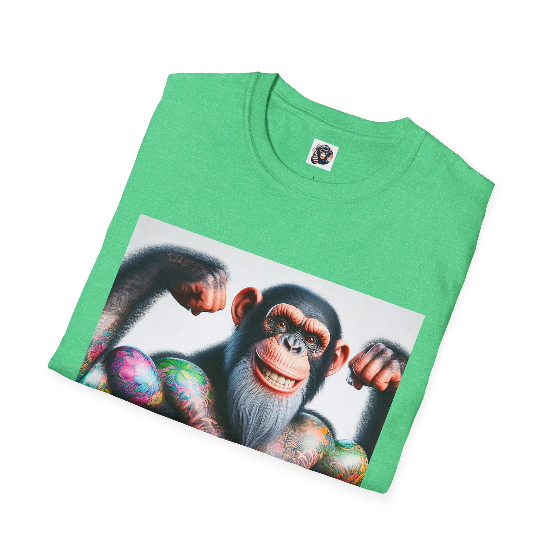 Chimp T-Shirt Printify   