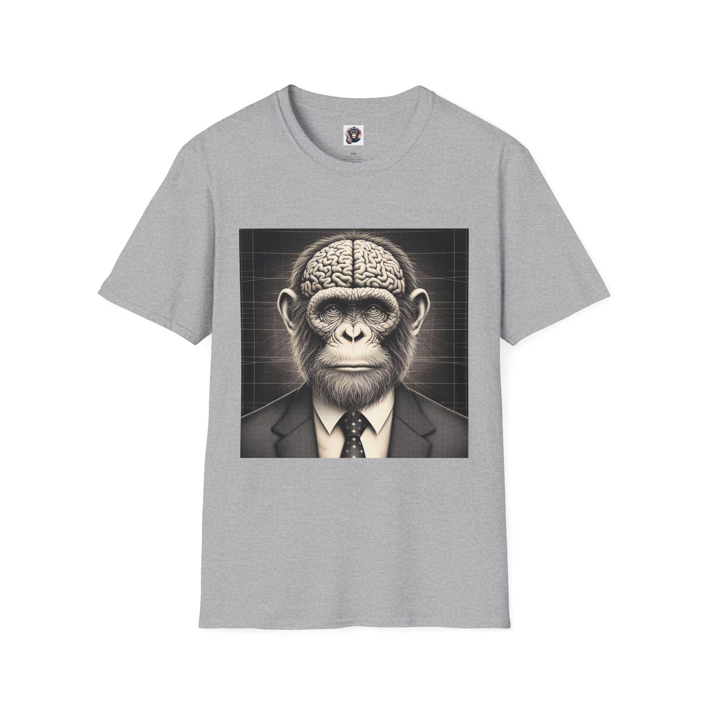 Homo Sapiens T-Shirt Printify XS Sport Grey 