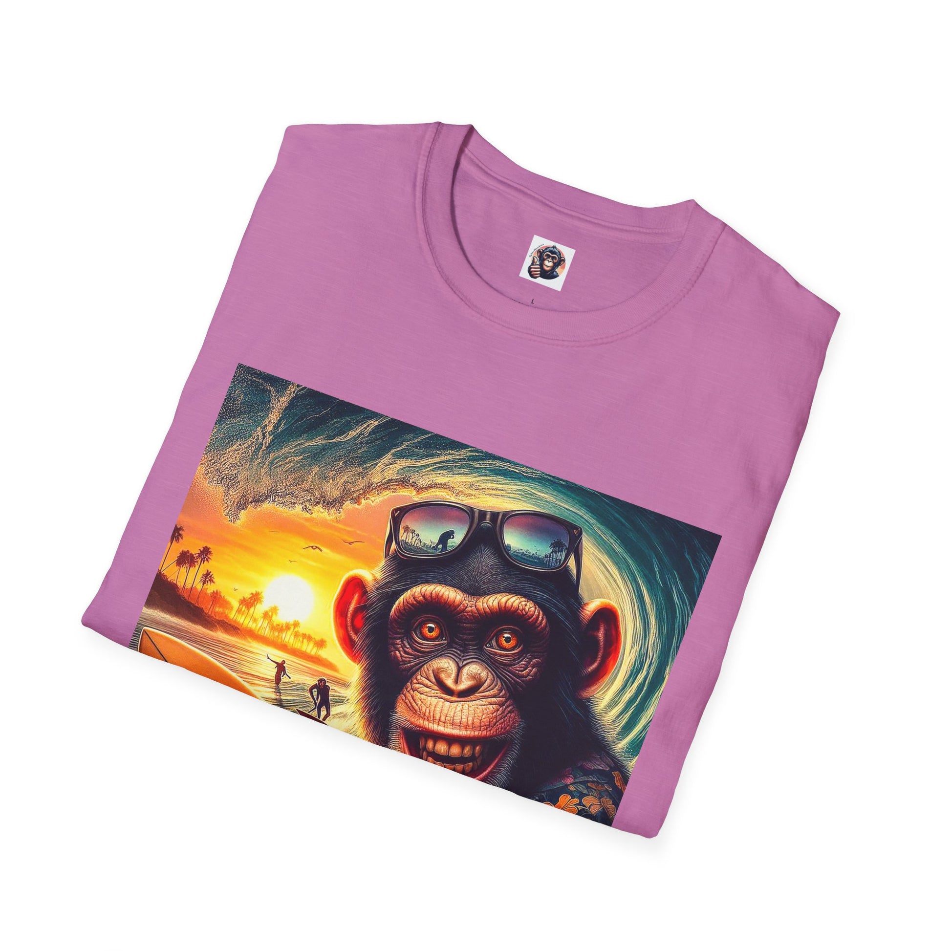 Chimp T-Shirt Printify   