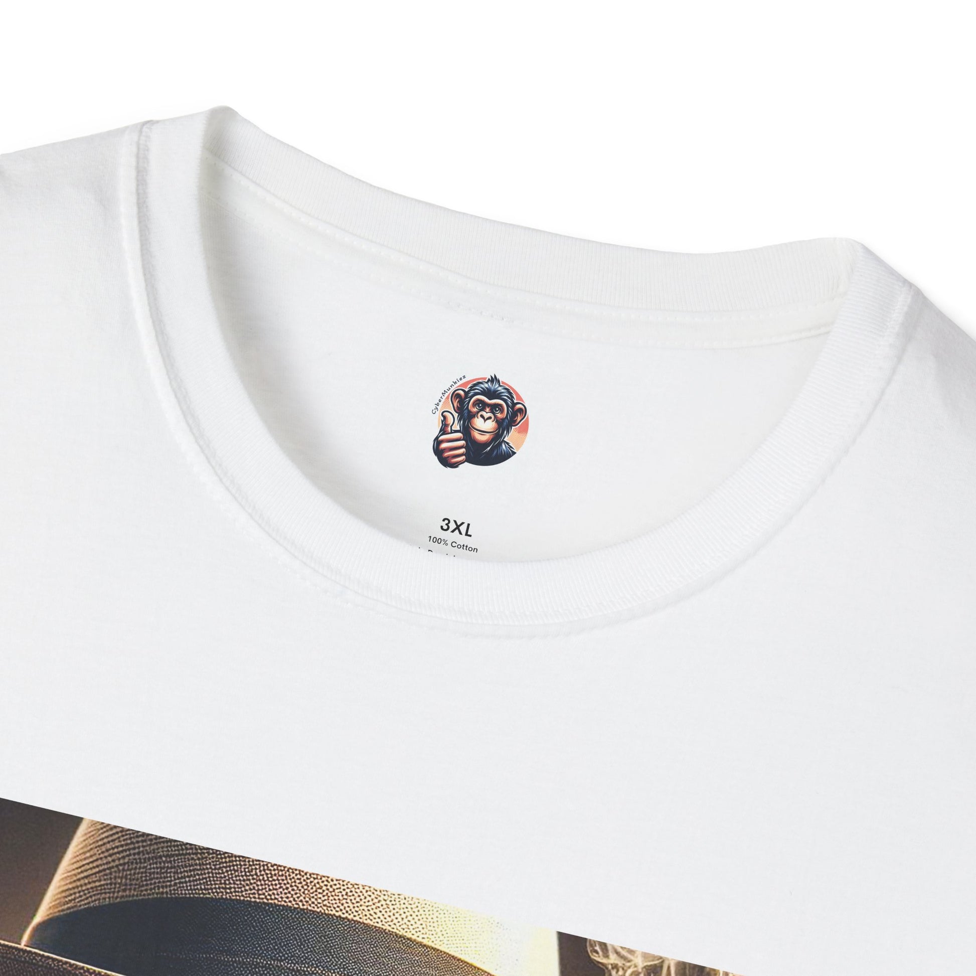 Chimp T-Shirt Printify   