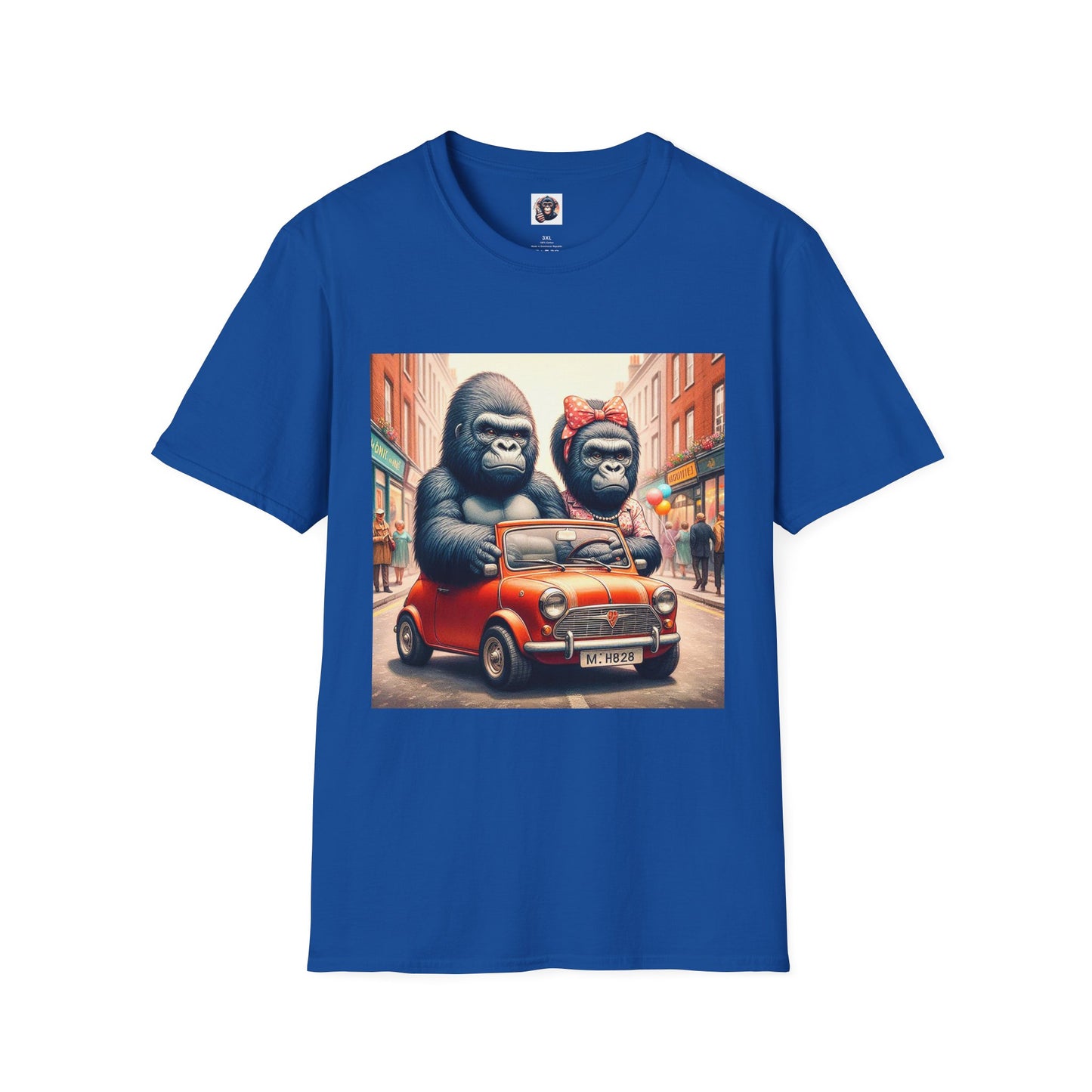 Wacky Gorilla T-Shirt Printify XS Royal 