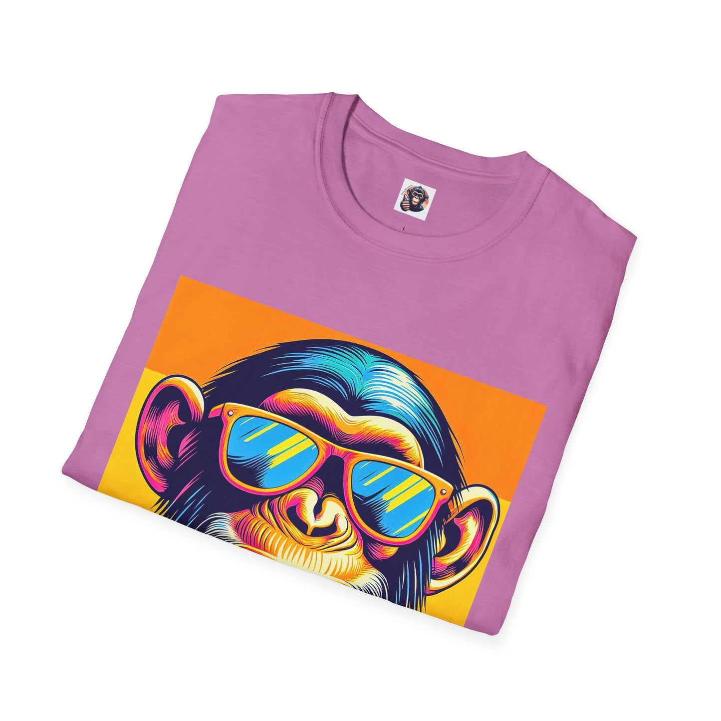 Chimp T-Shirt Printify   