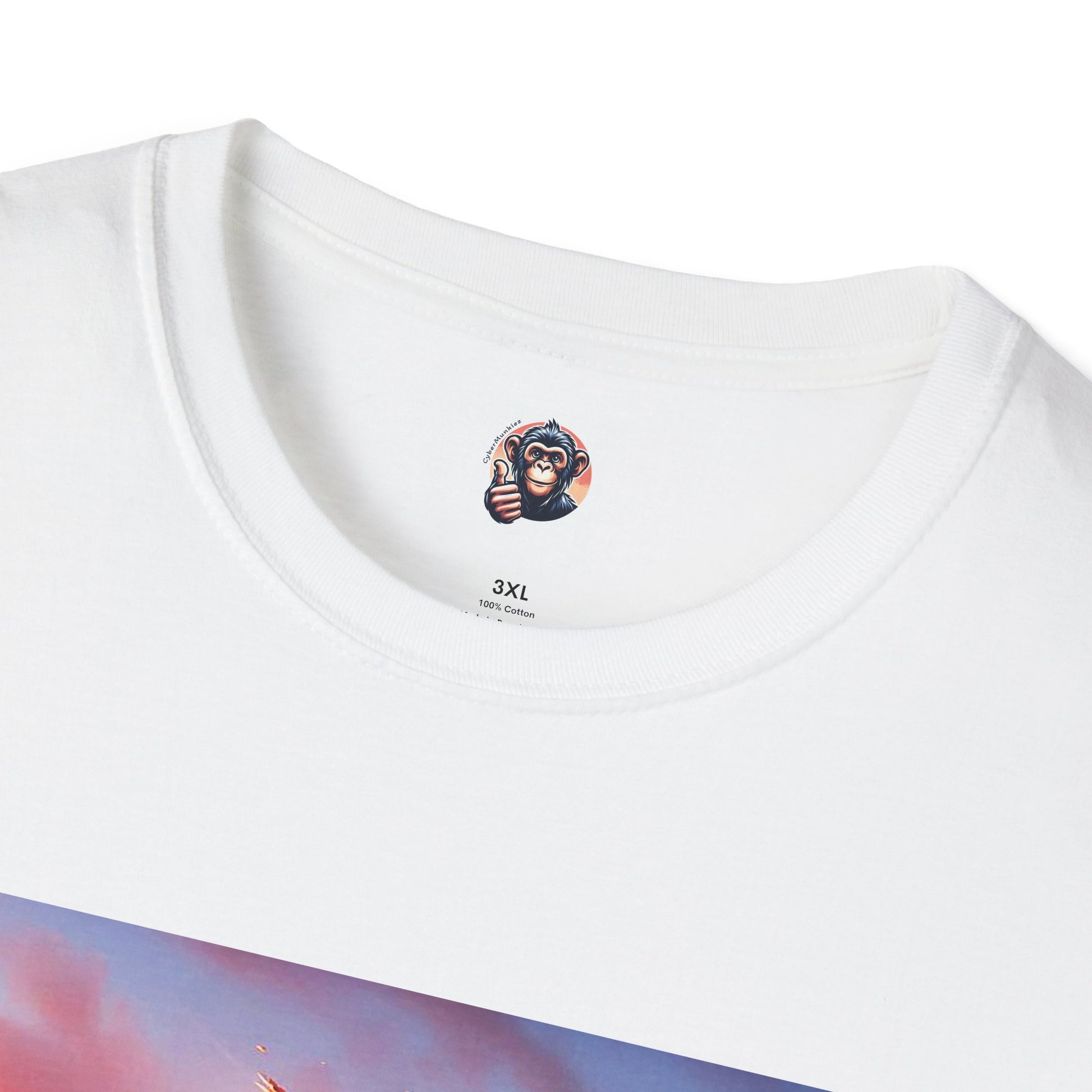 Wacky Lemurs hot air balloon T-Shirt Printify