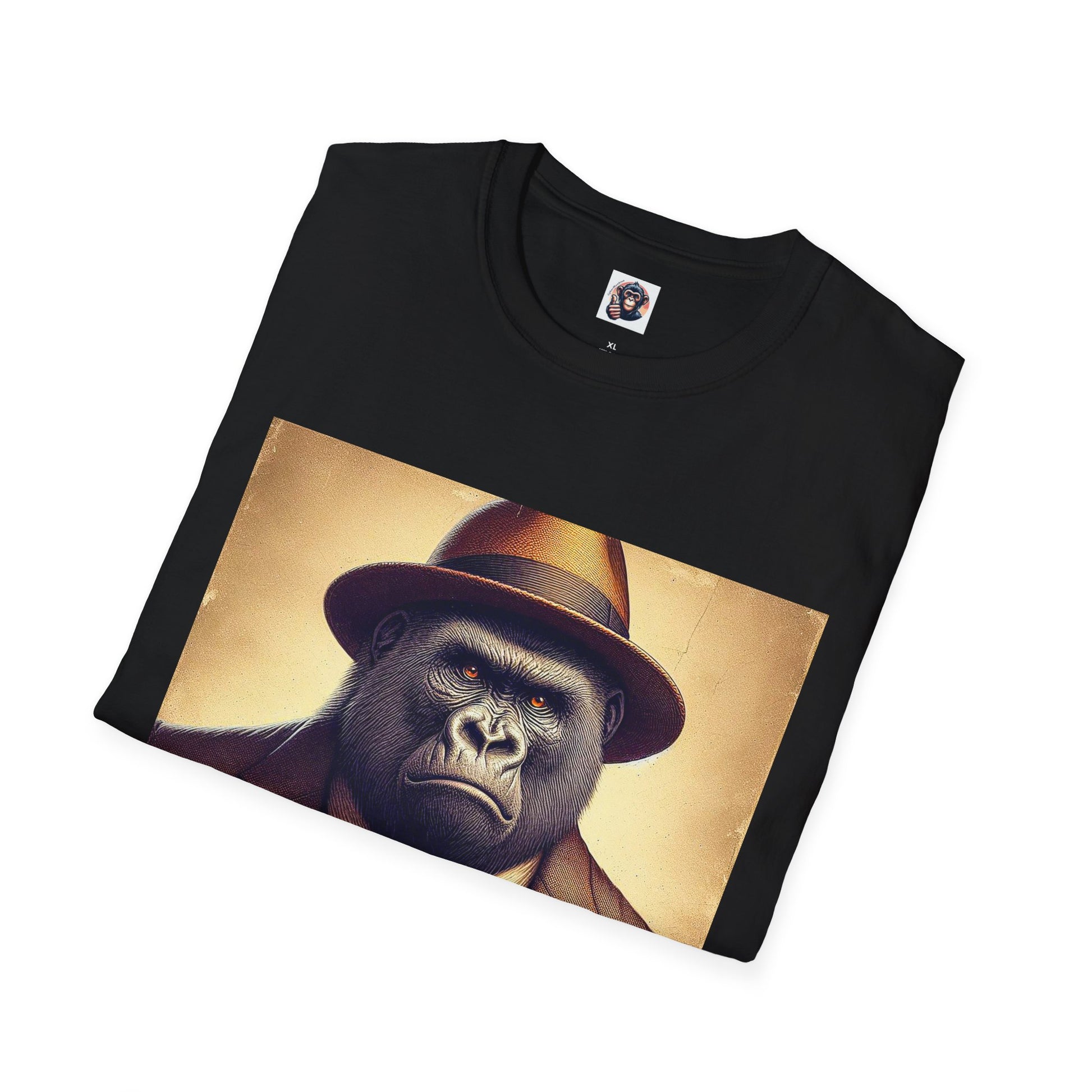 Gorilla T-Shirt Printify   