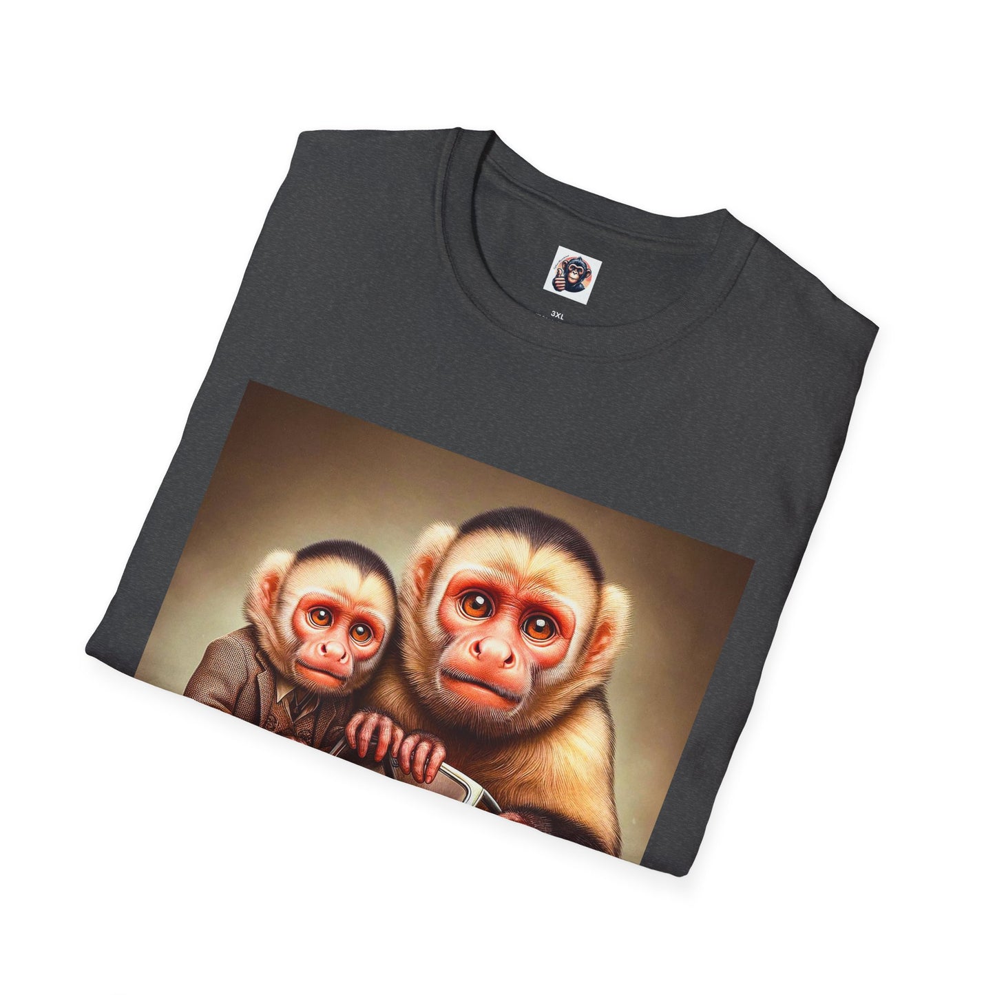 Wacky Capuchin Tee Shirt T-Shirt Printify