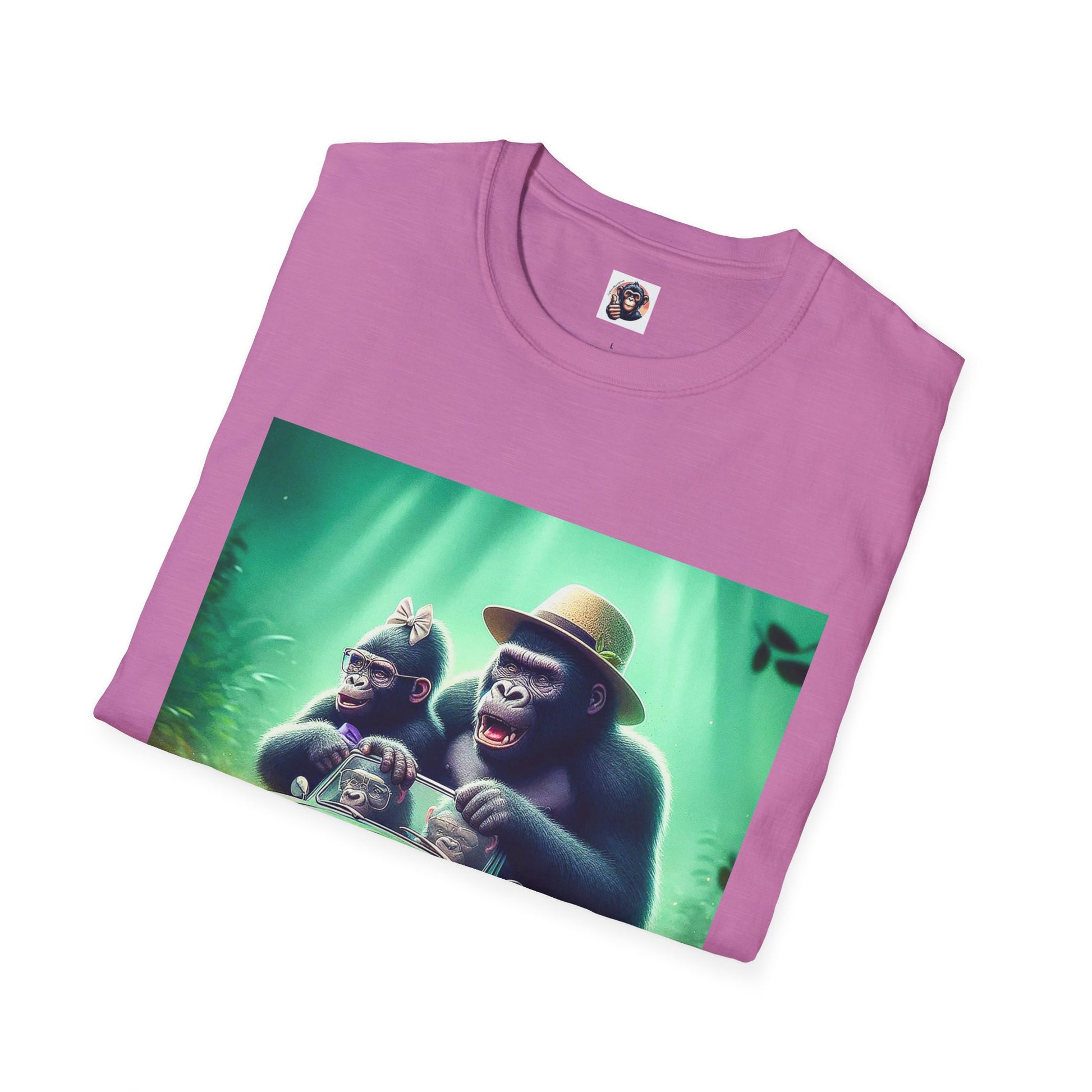 Wacky Gorilla T-Shirt Printify   