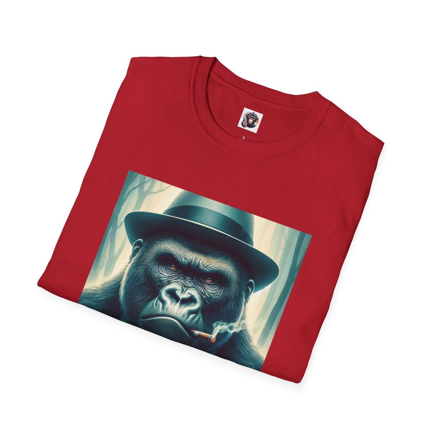 Gorilla cigar smoking