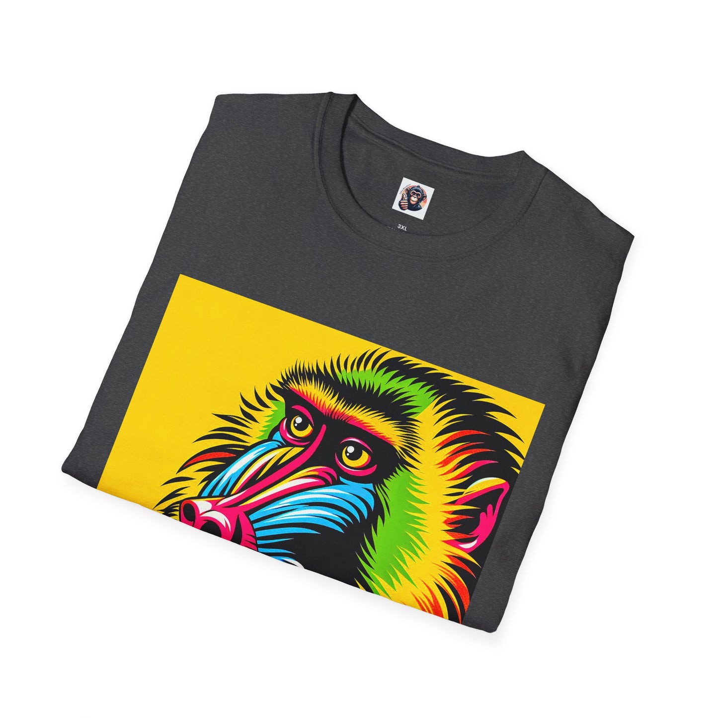 Baboon colorful beauty T-Shirt Printify